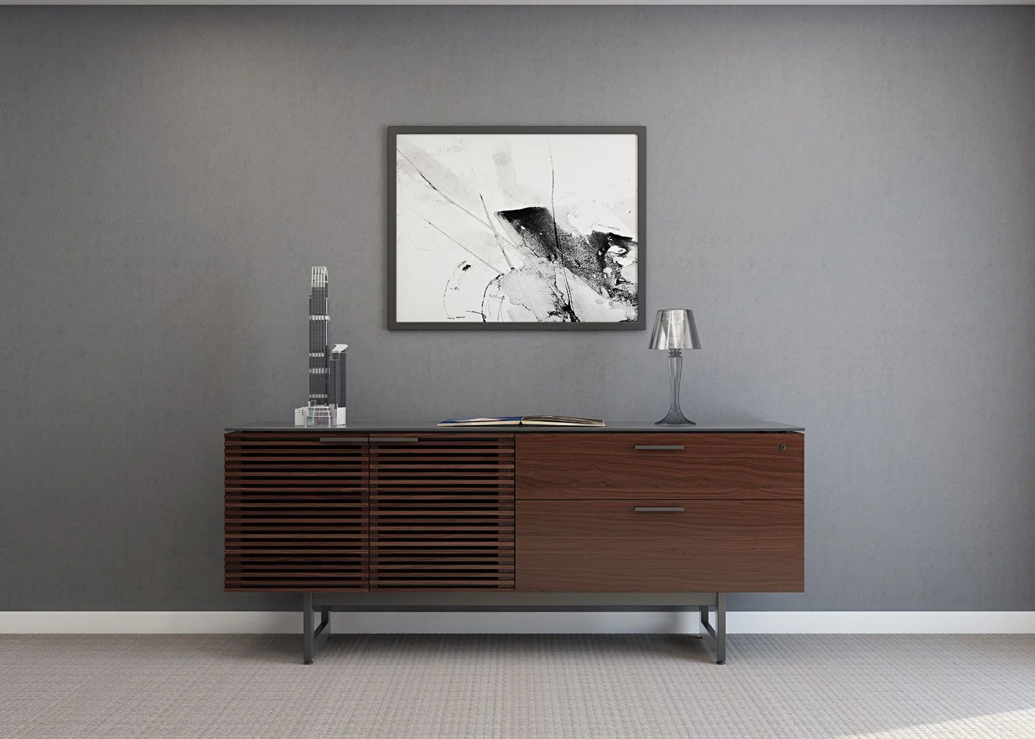 BDI Corridor Office 6529 Office & Storage Credenza - Image 10