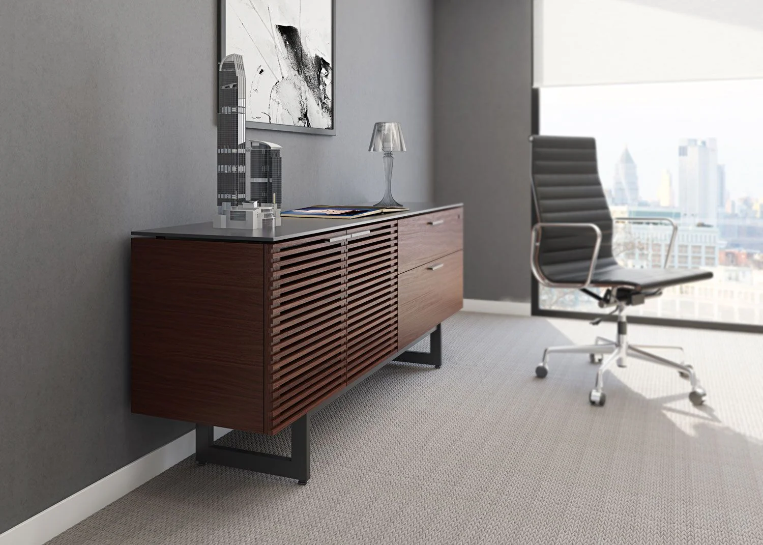 BDI Corridor Office 6529 Office & Storage Credenza - Image 12