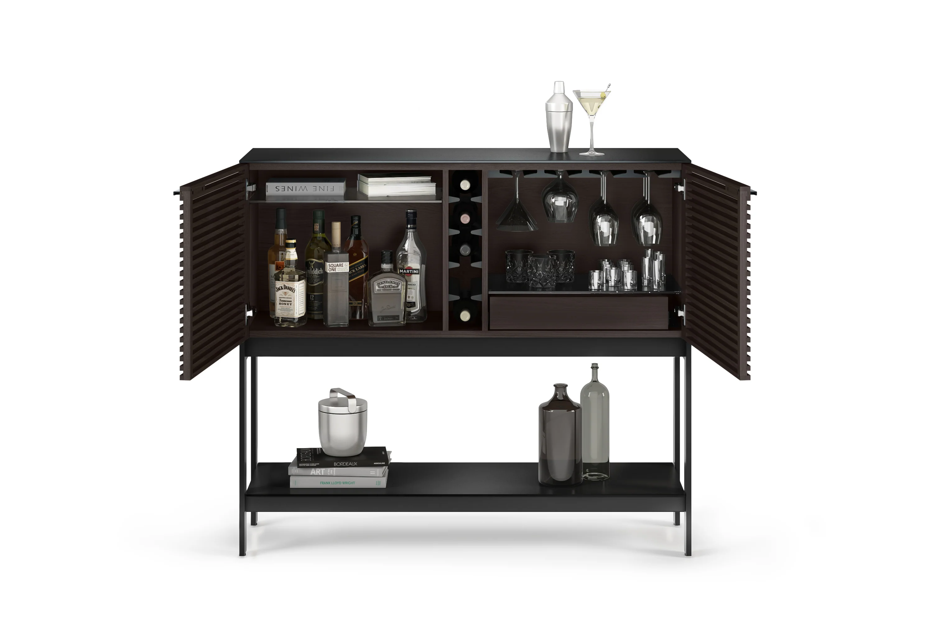 BDI Corridor SV 5621 Modern Home Bar Cabinet - Image 3