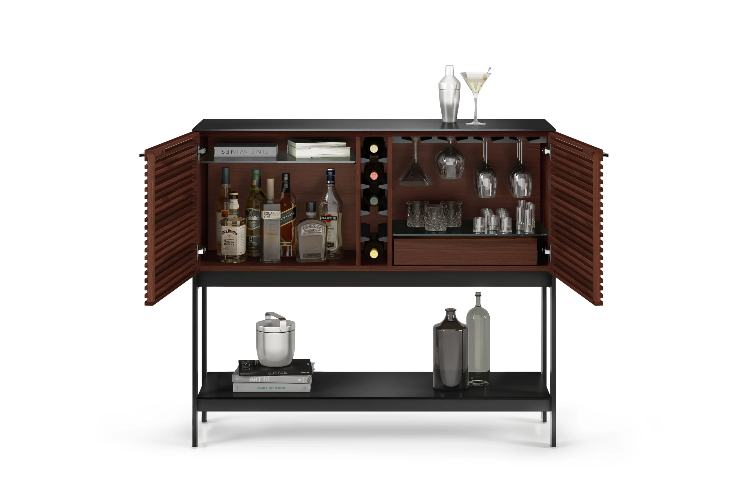 BDI Corridor SV 5621 Modern Home Bar Cabinet - Image 6