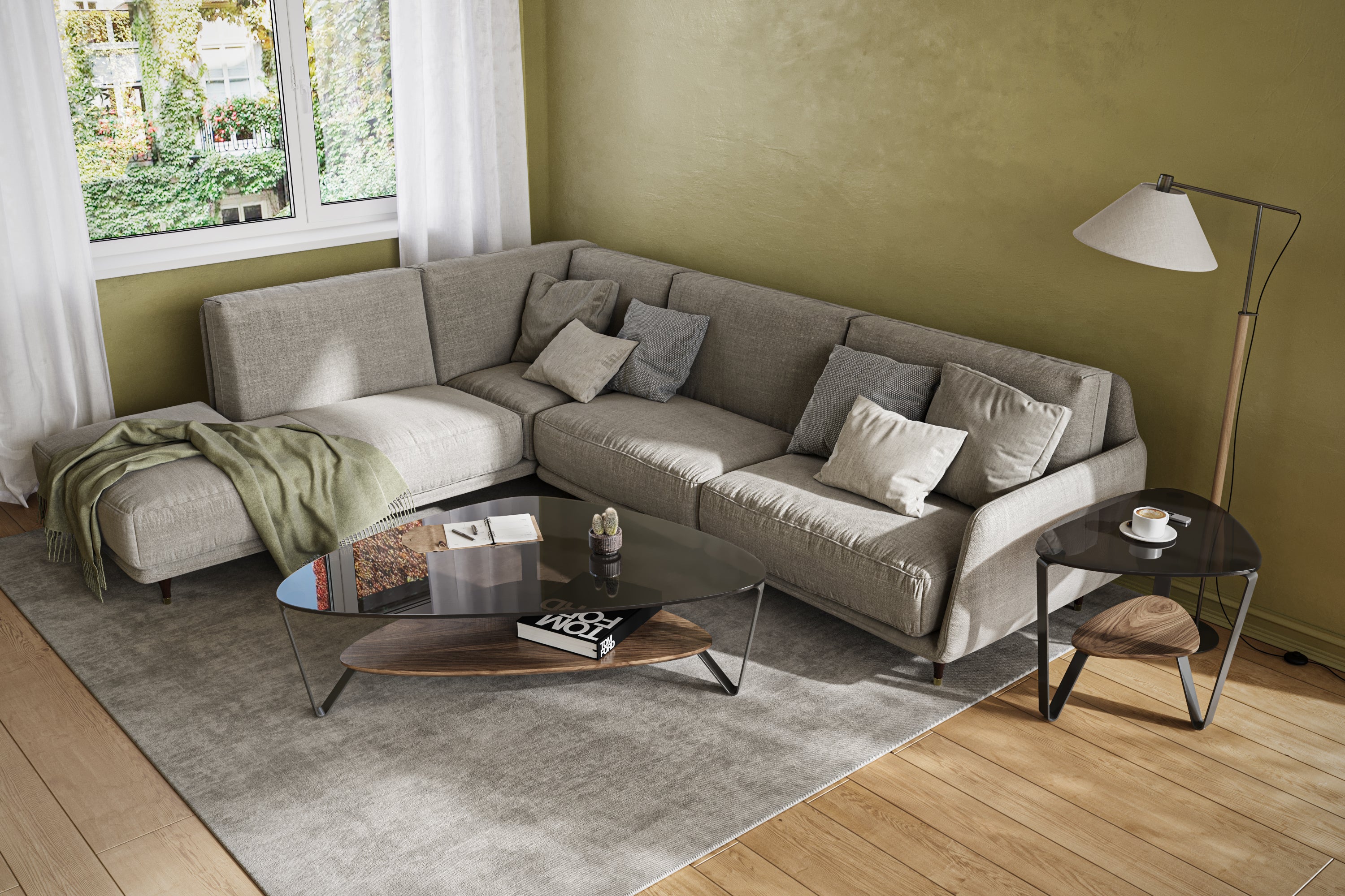 BDI Dino 1363 Large Coffee Table - Image 6