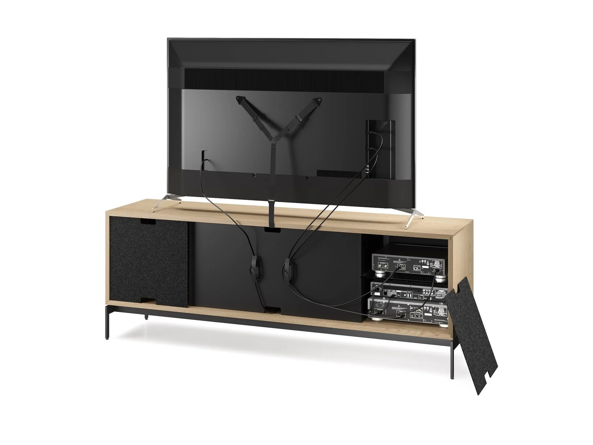BDI Elements Constellation 8709-CS Media Console and Storage Cabinet - Image 16