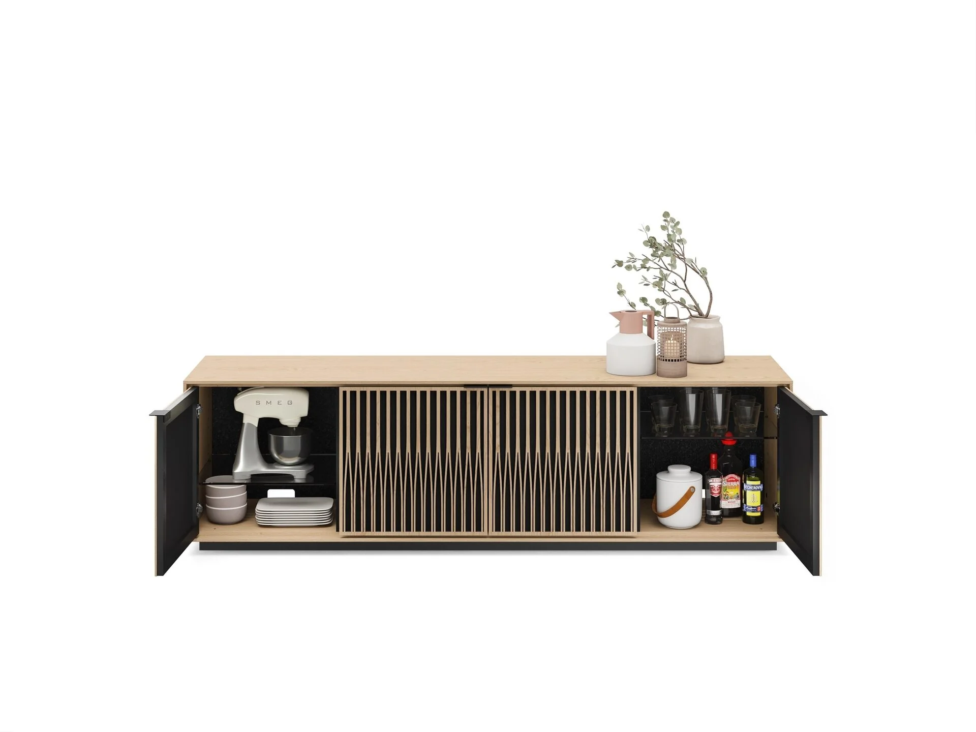 BDI Elements Tune 8703-TU Media Console and Storage Cabinet - Image 12