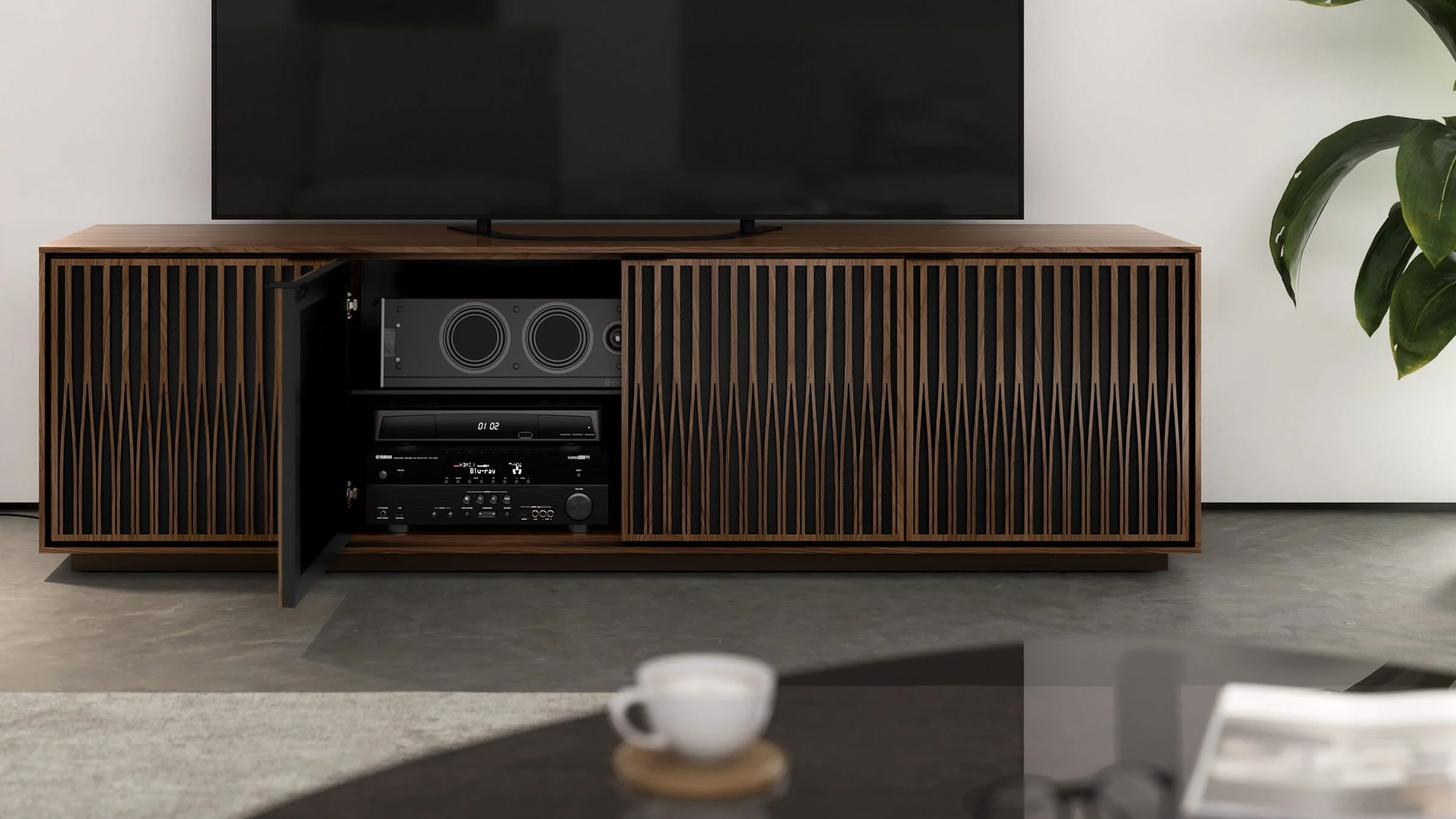 BDI Elements Tune 8703-TU Media Console and Storage Cabinet - Image 9