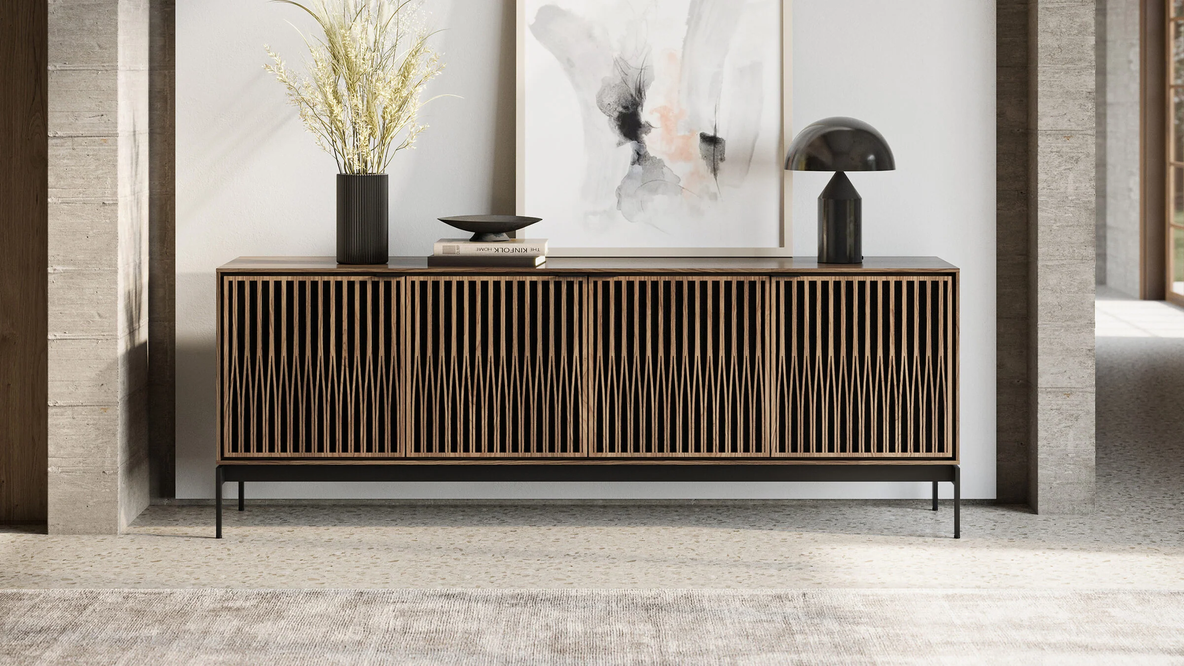 BDI Elements Tune 8709-TU Media Console and Storage Cabinet - Image 2