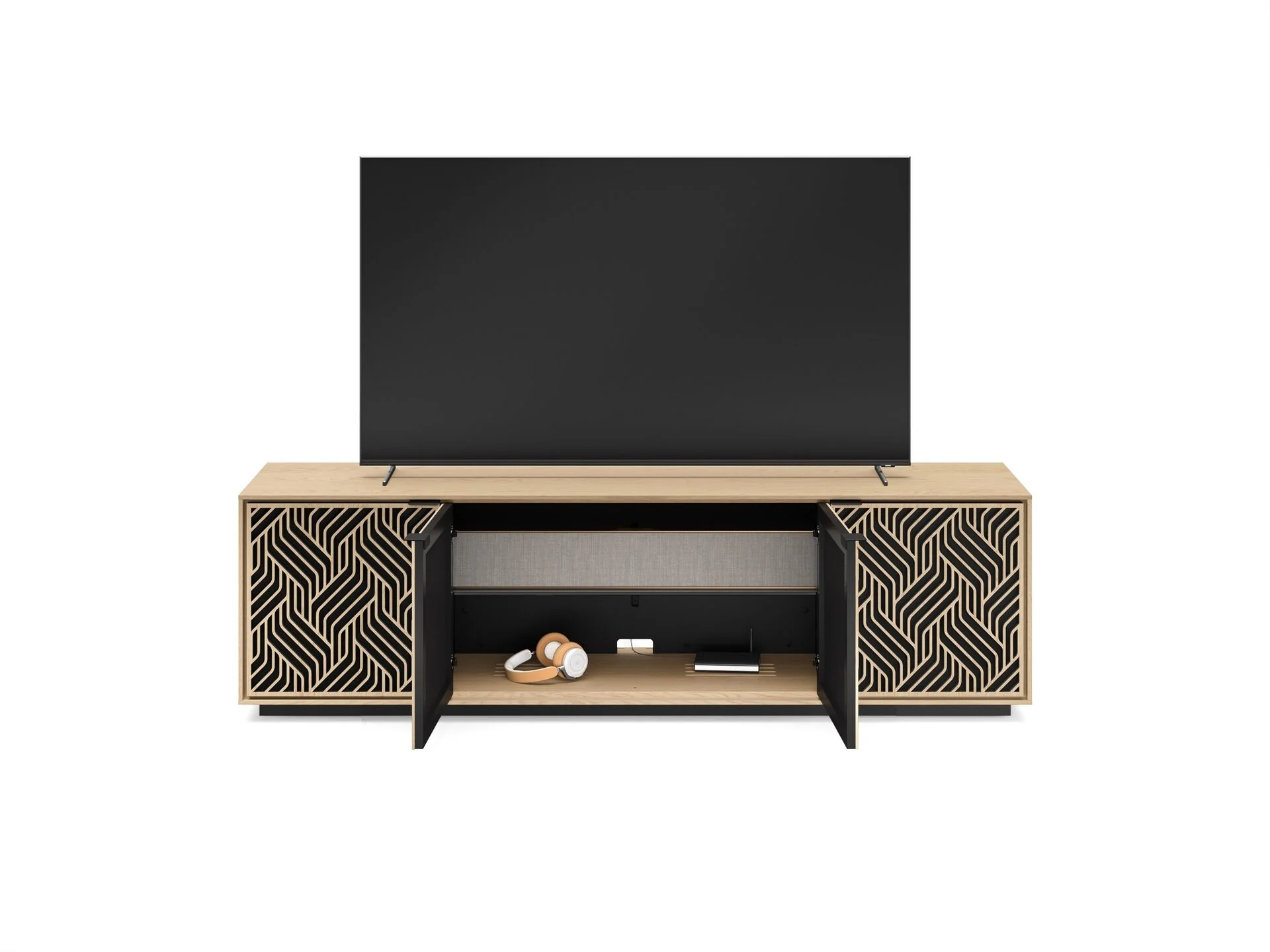 BDI Elements Weave 8703-WE Media Console and Storage Cabinet - Image 11