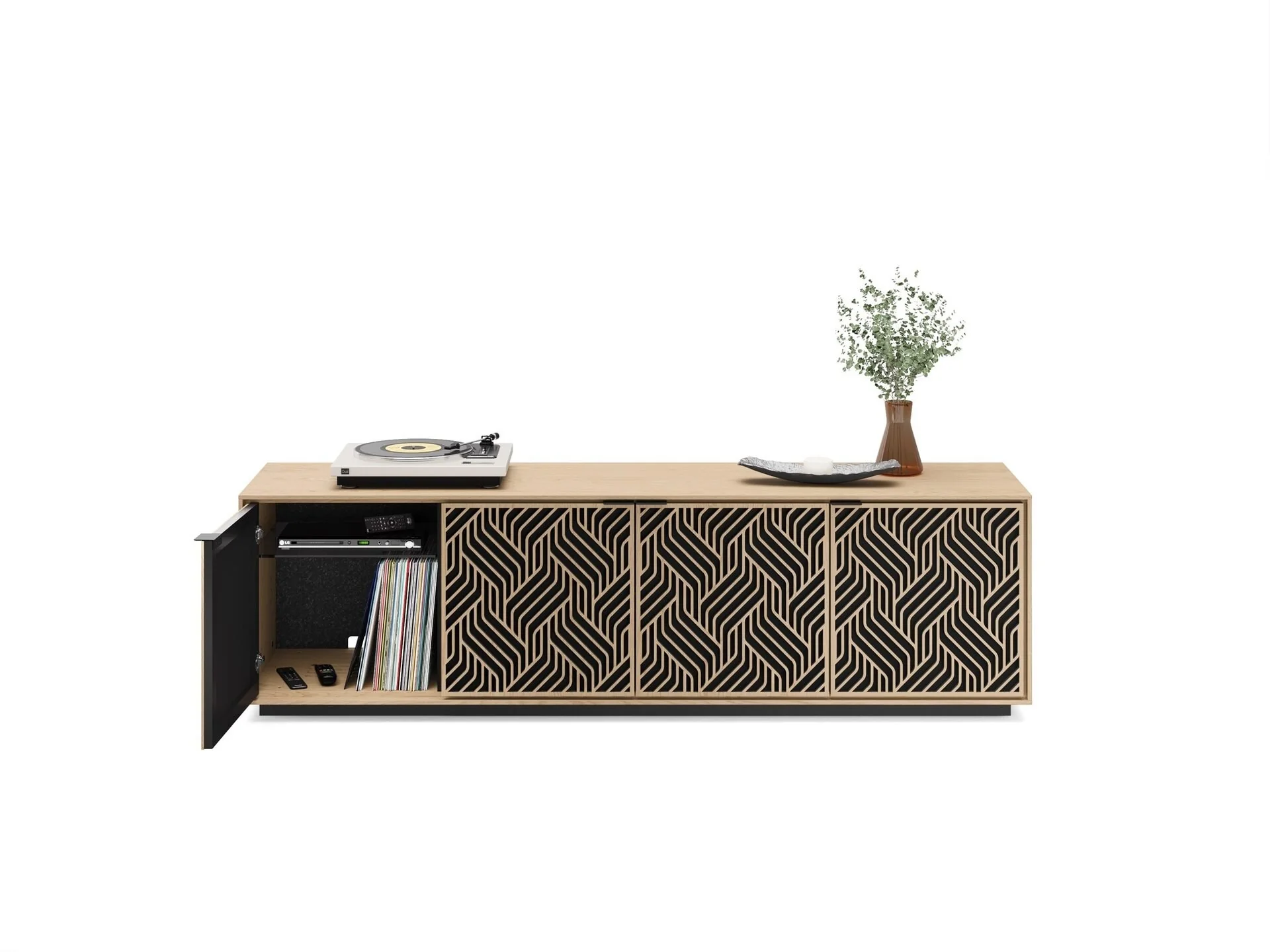 BDI Elements Weave 8703-WE Media Console and Storage Cabinet - Image 12