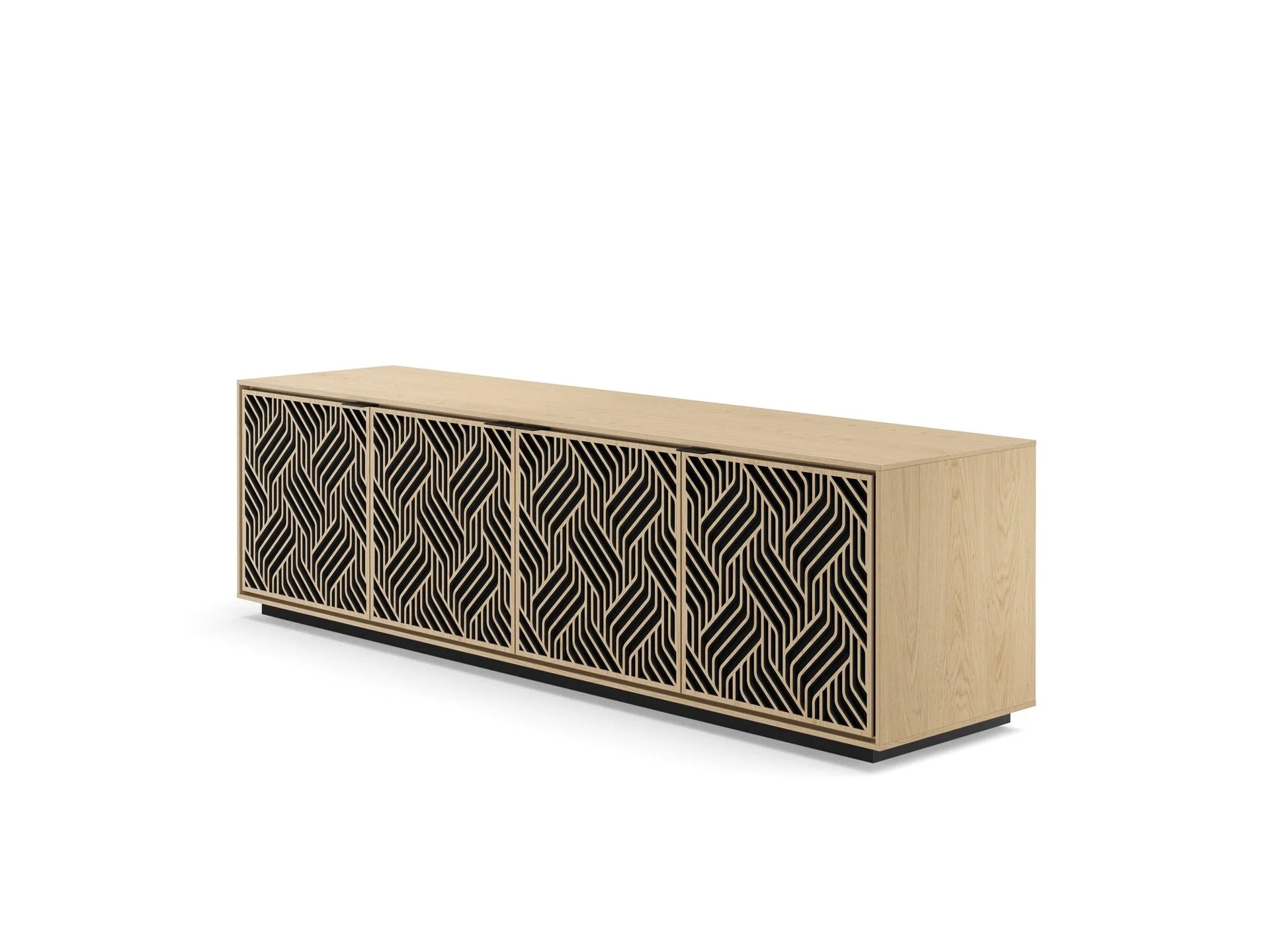 BDI Elements Weave 8703-WE Media Console and Storage Cabinet - Image 14