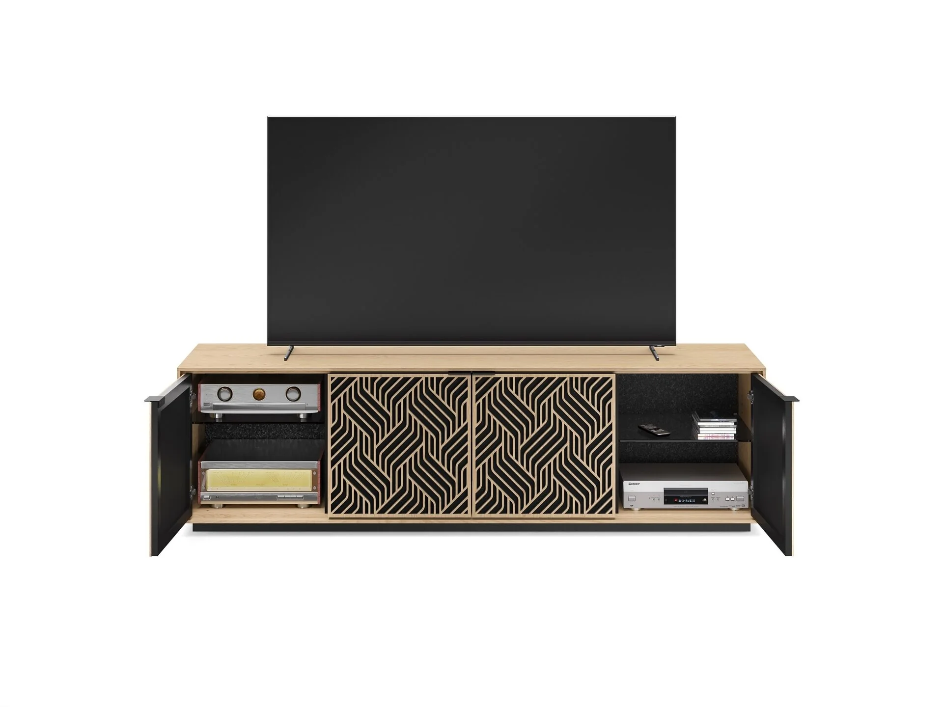 BDI Elements Weave 8703-WE Media Console and Storage Cabinet - Image 17