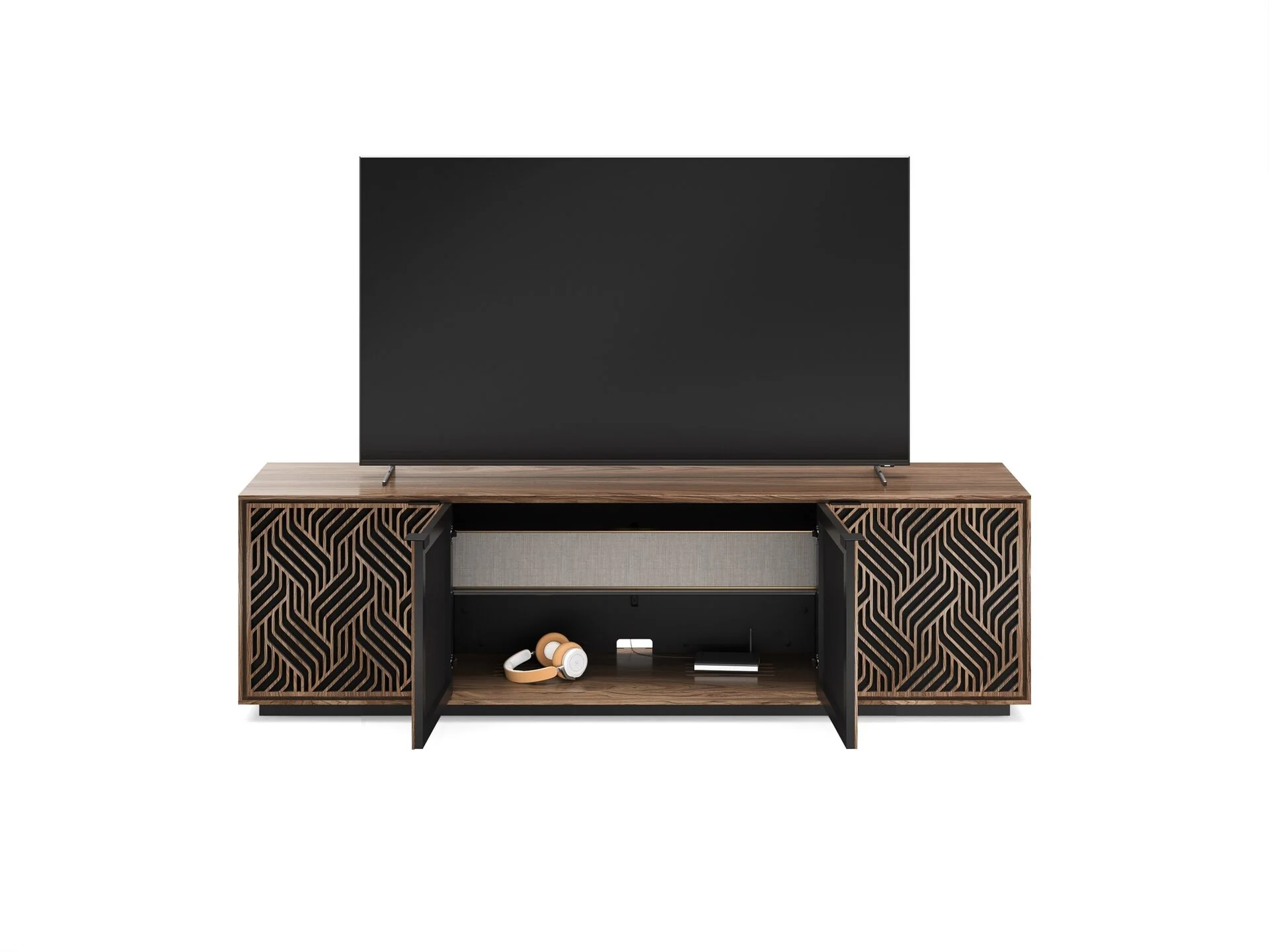 BDI Elements Weave 8703-WE Media Console and Storage Cabinet - Image 6