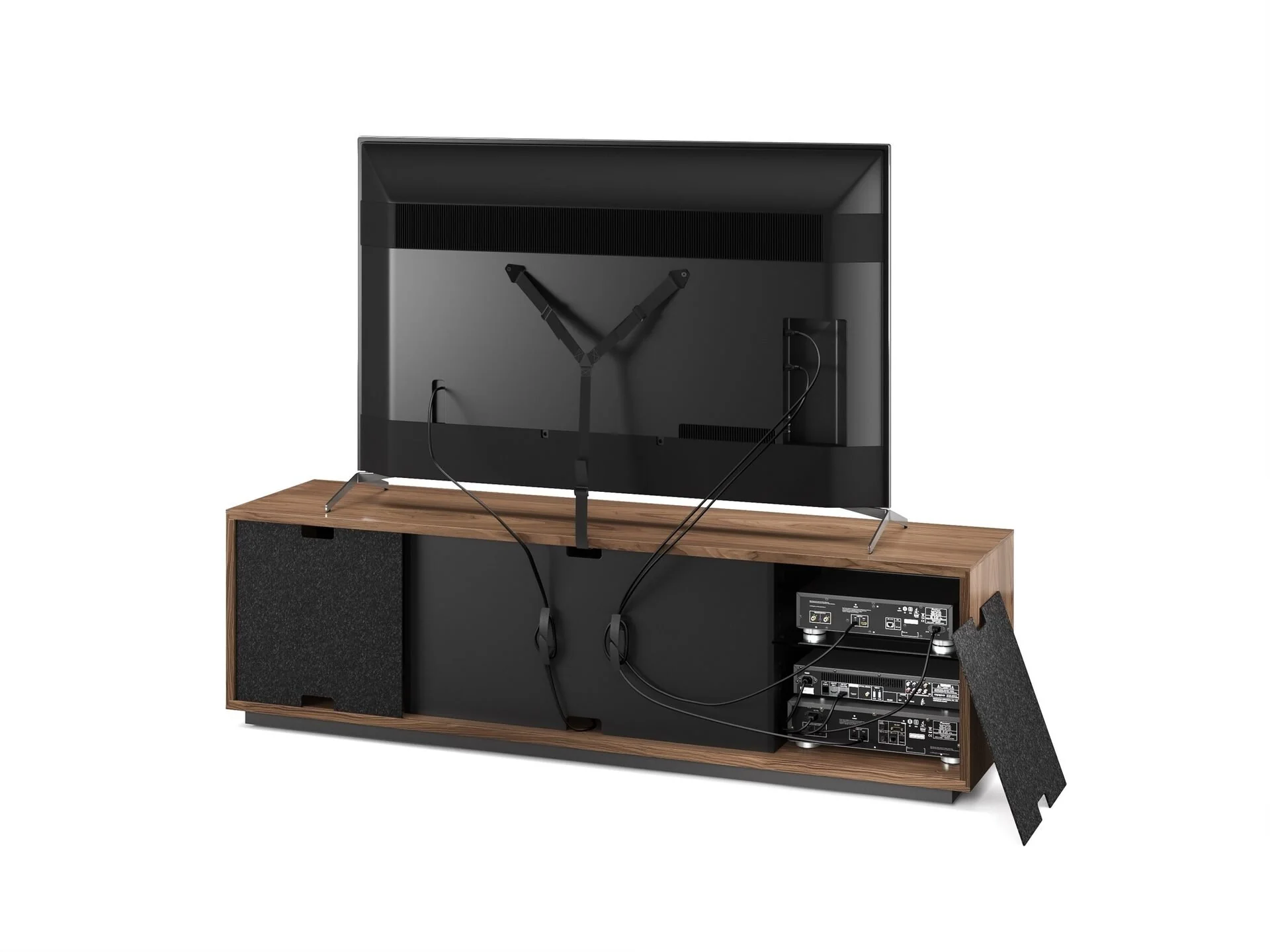 BDI Elements Weave 8703-WE Media Console and Storage Cabinet - Image 7