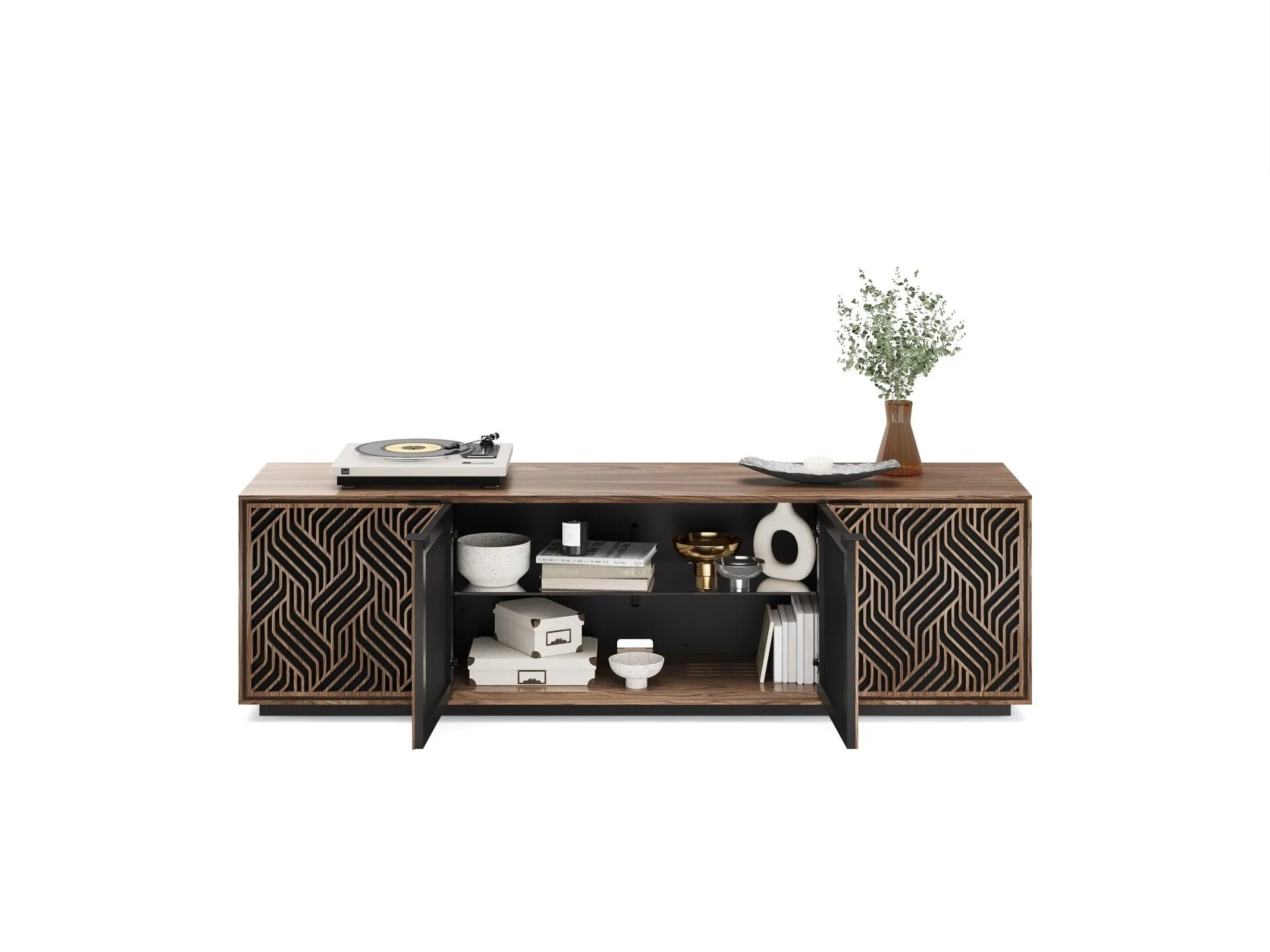 BDI Elements Weave 8703-WE Media Console and Storage Cabinet - Image 8