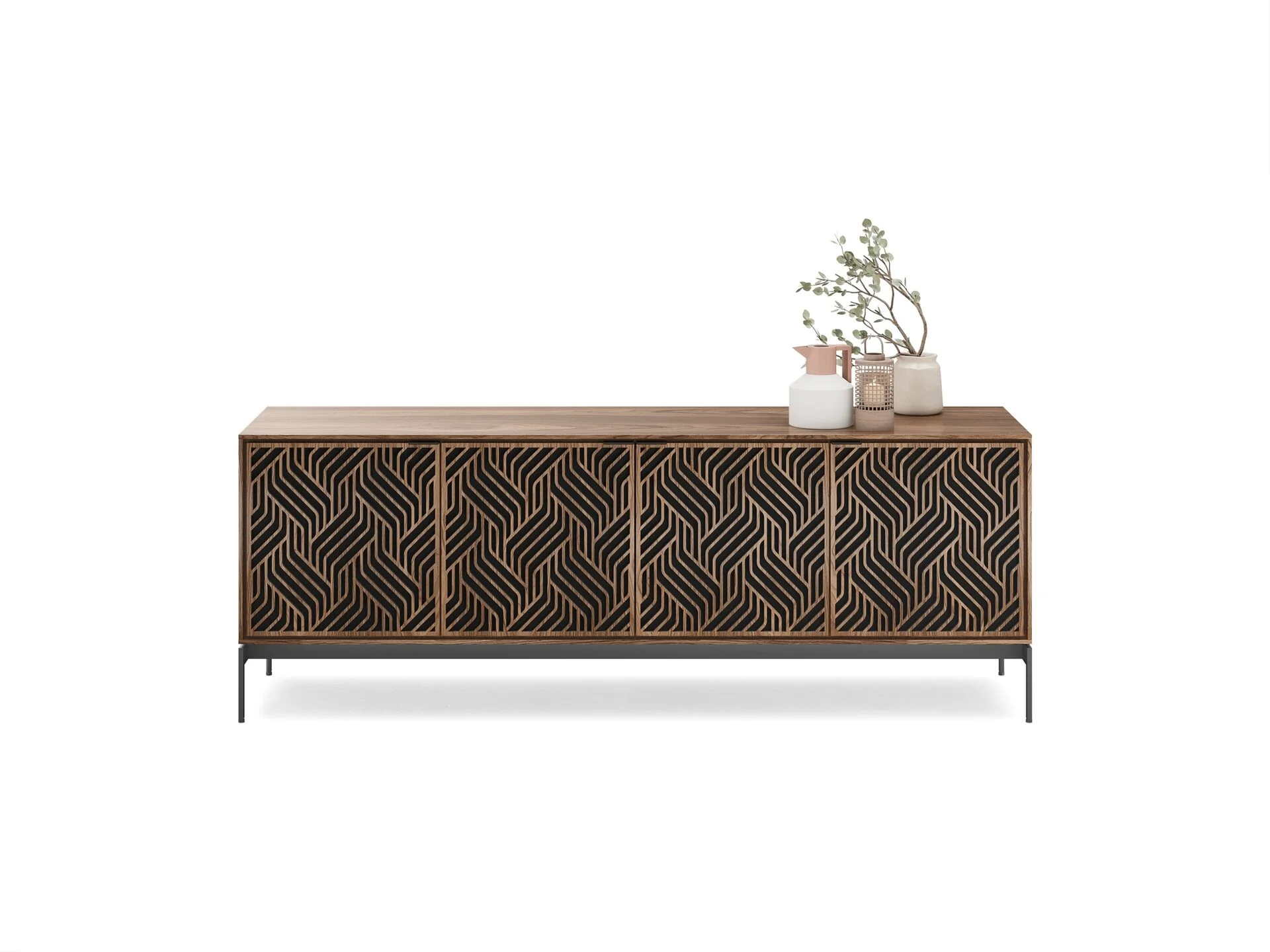 BDI Elements Weave 8709-WE Media Console and Storage Cabinet - Image 16