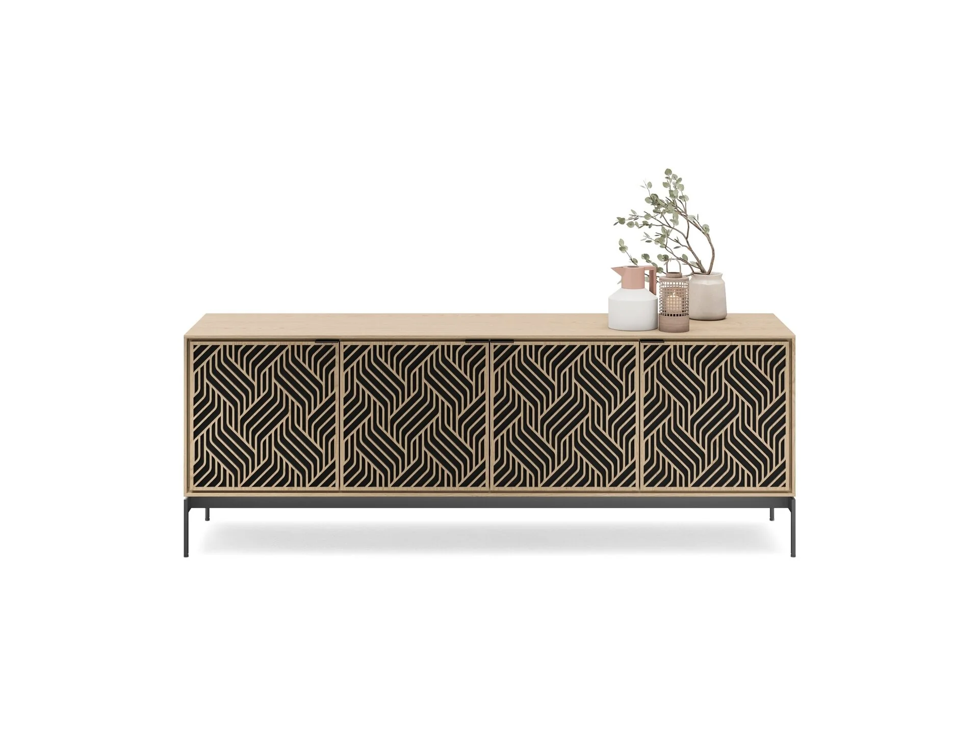 BDI Elements Weave 8709-WE Media Console and Storage Cabinet - Image 21