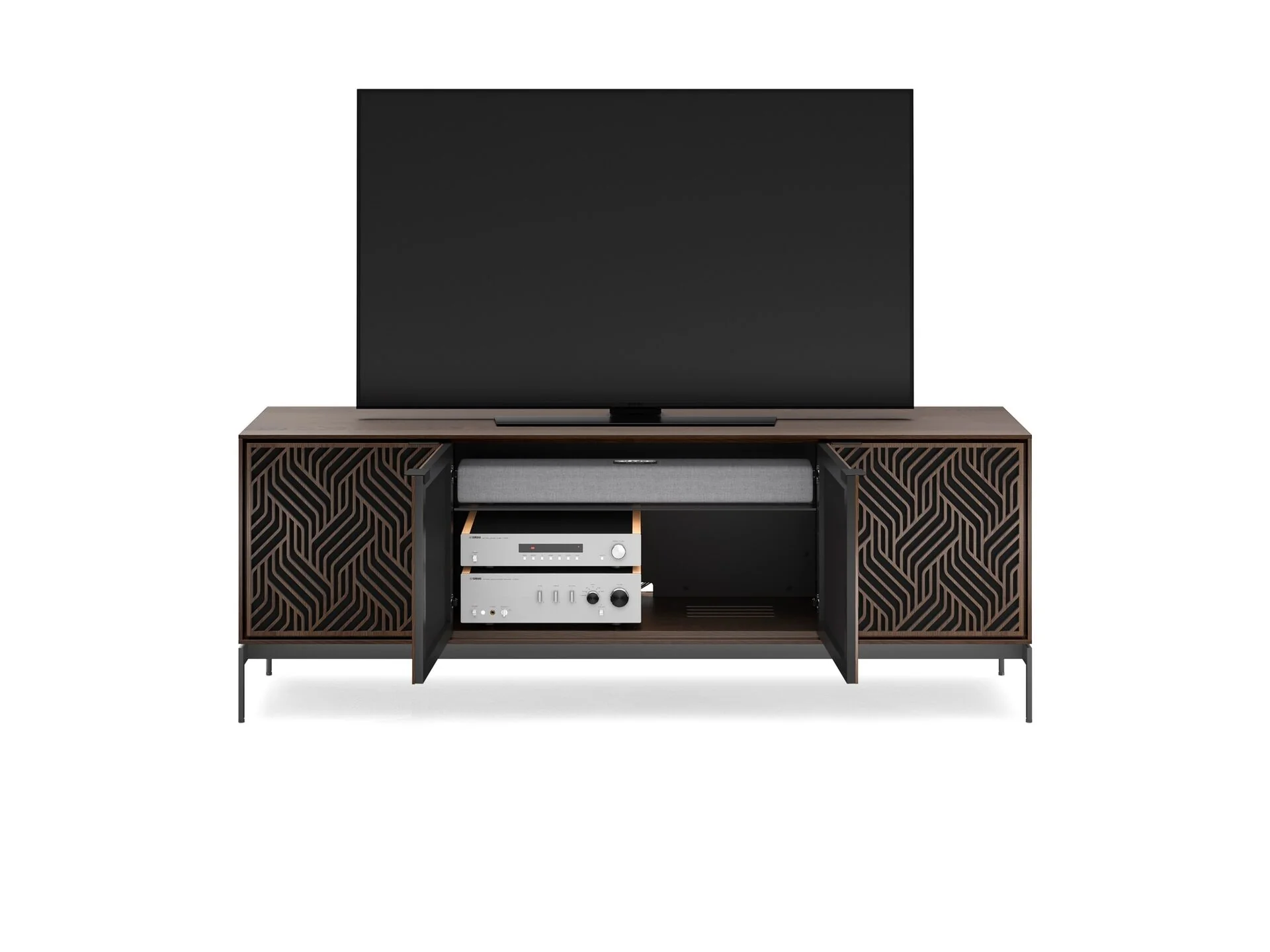 BDI Elements Weave 8709-WE Media Console and Storage Cabinet - Image 7