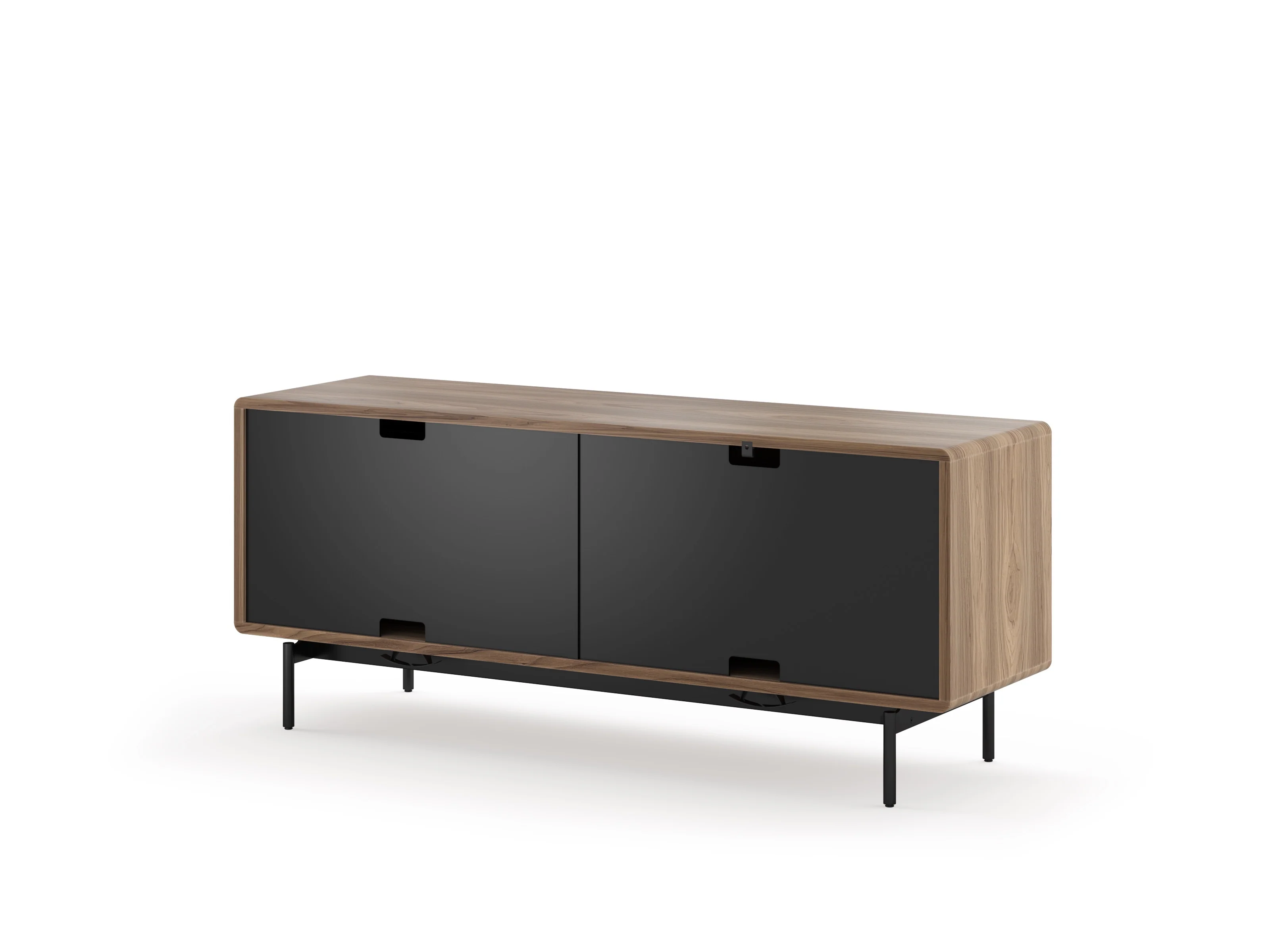 BDI LINQ Office 6829 Storage Credenza (Natural Walnut) - Image 4