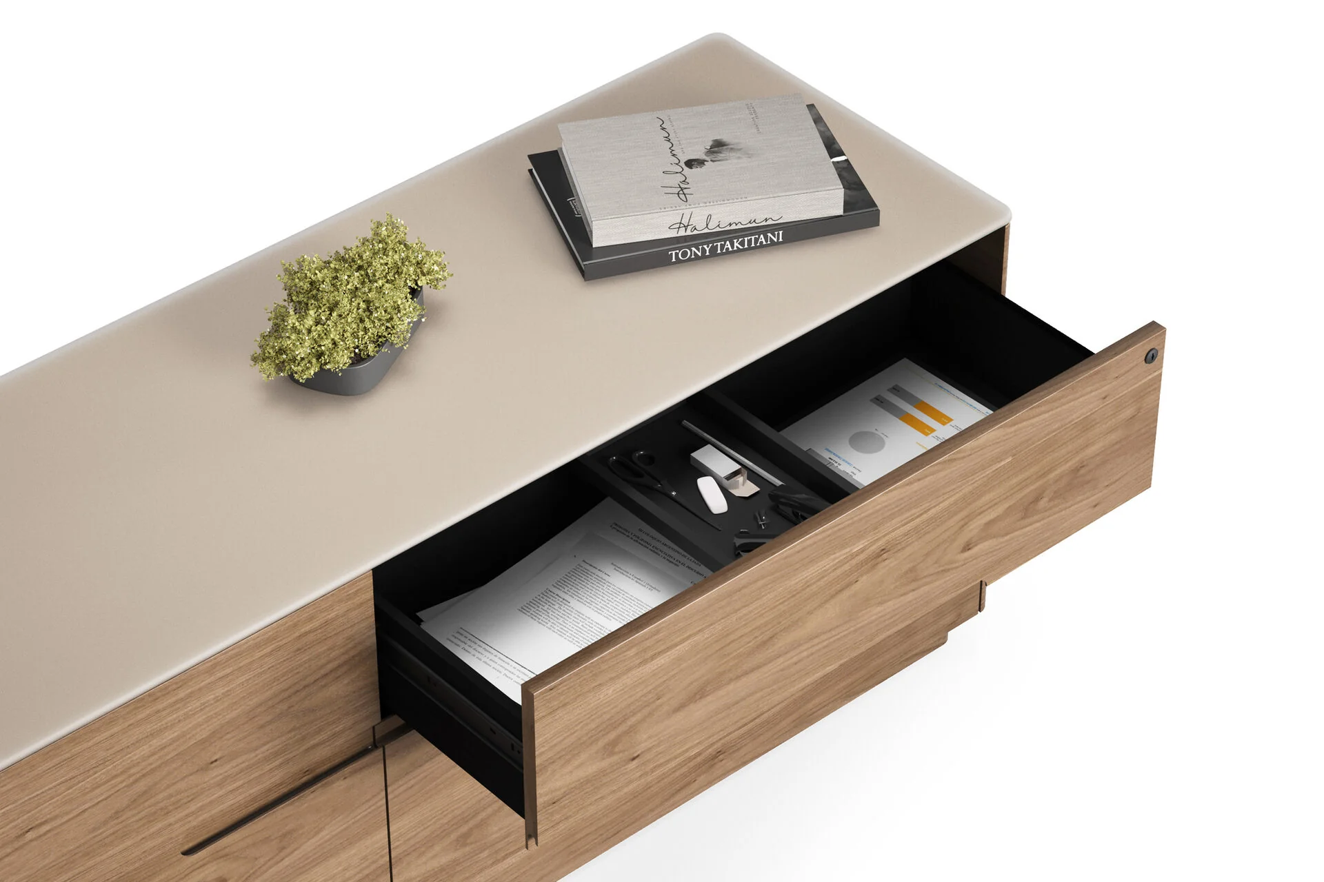 BDI Luma Office 6720 Multifunction Cabinet - Image 12