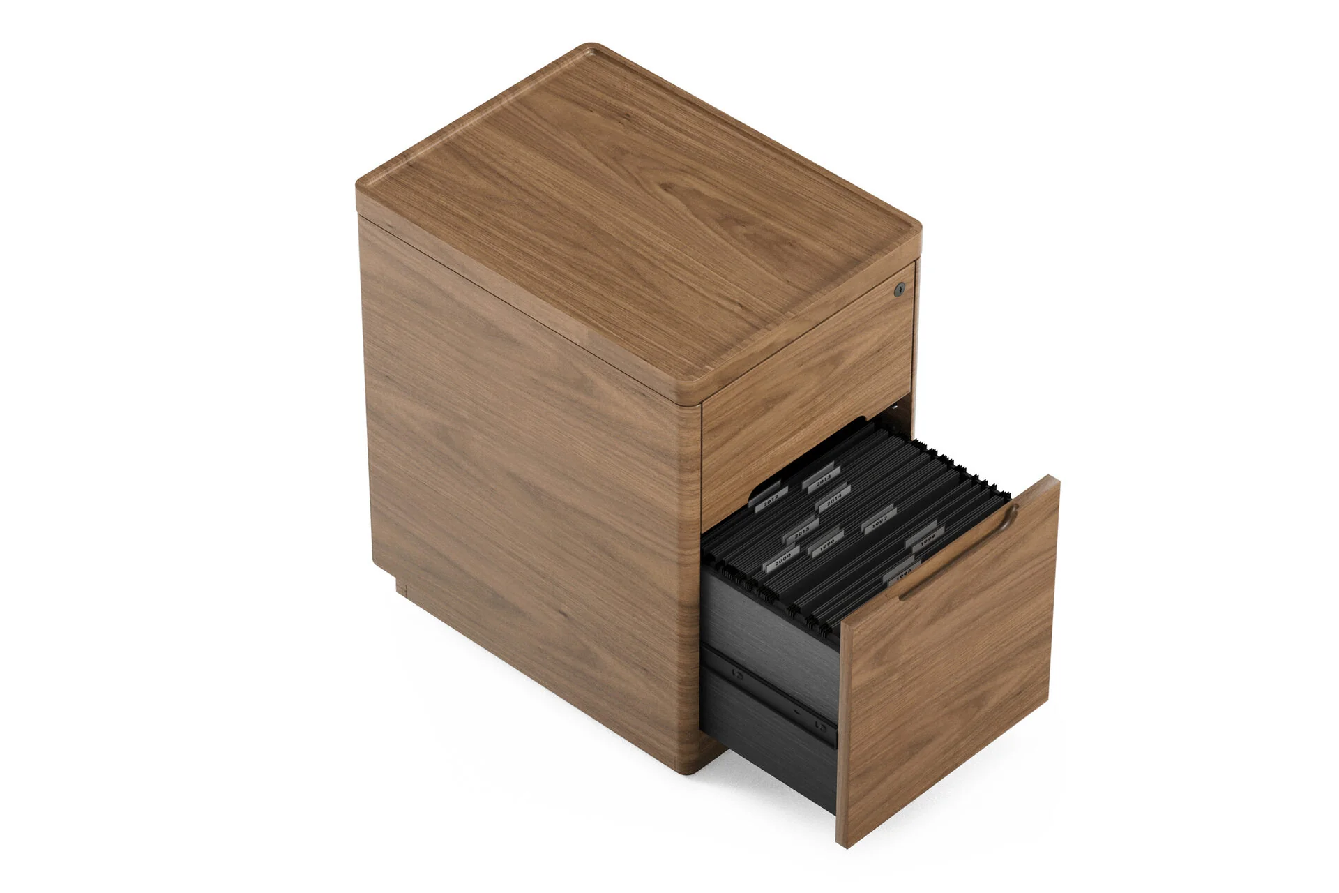 BDI Luma Office 6727 File Pedestal (Natural Walnut) - Image 7