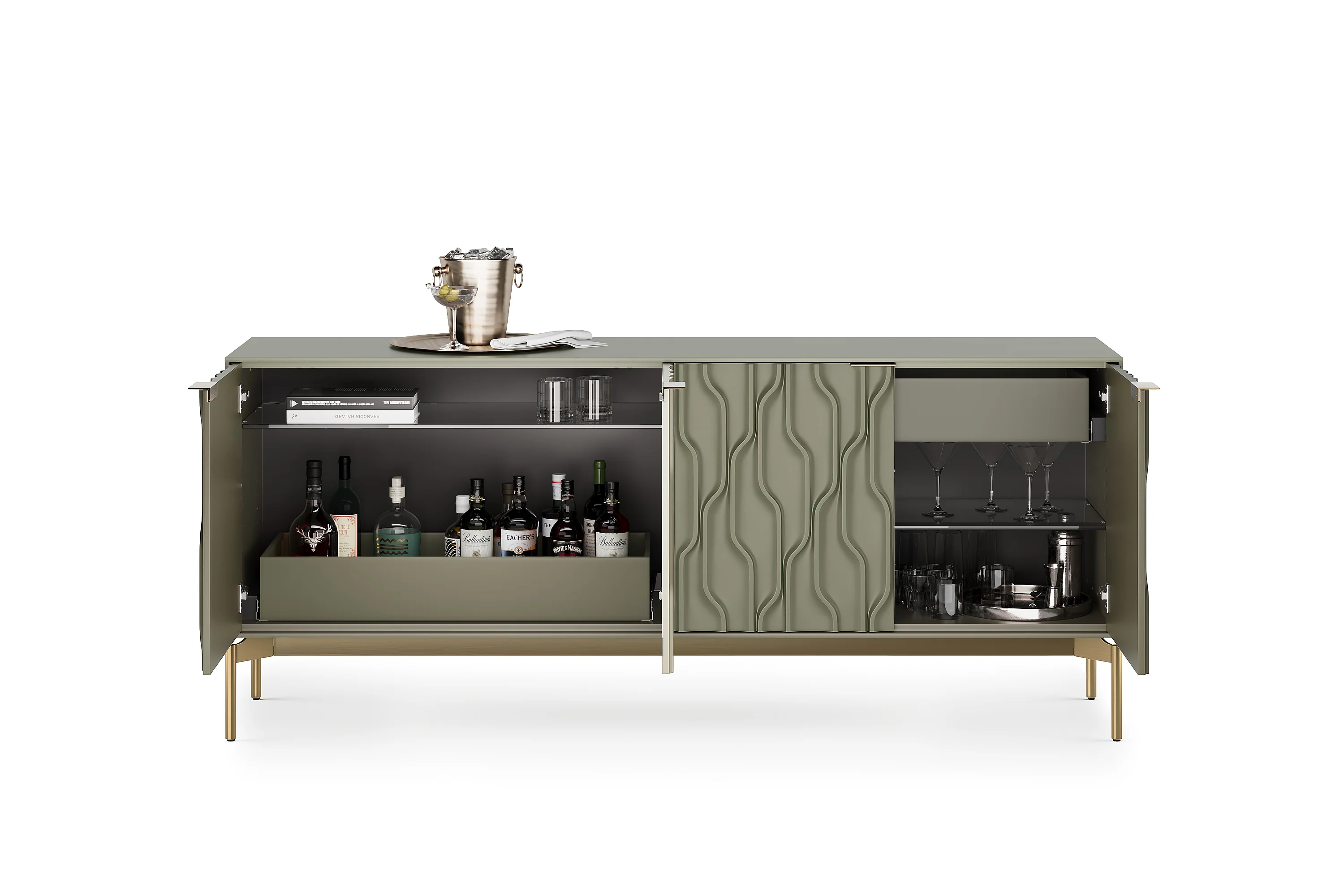BDI Mesa 7639 Storage Credenza - Image 6