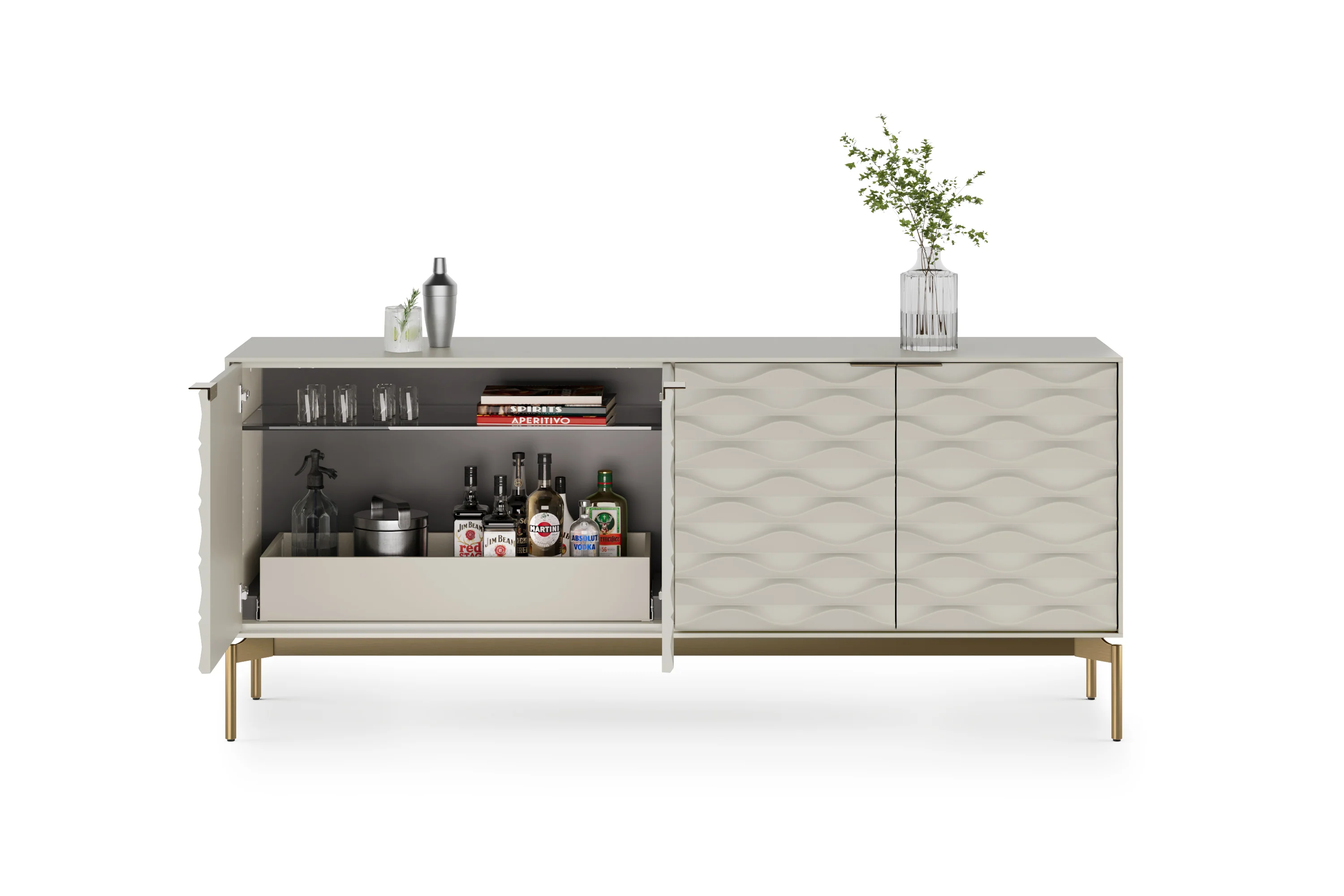BDI Ripple 7629 Media Storage Credenza - Image 10
