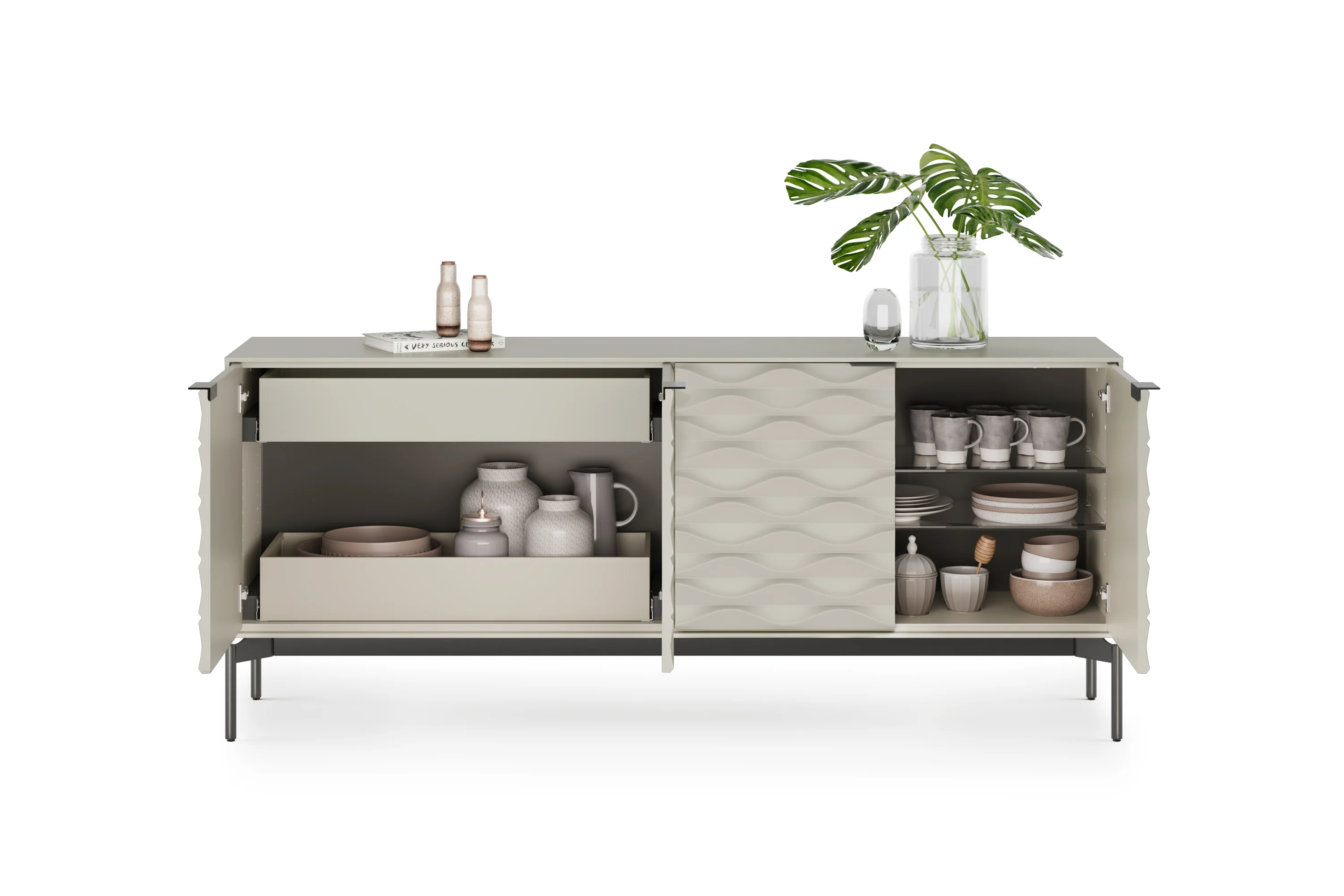 BDI Ripple 7629 Media Storage Credenza - Image 11