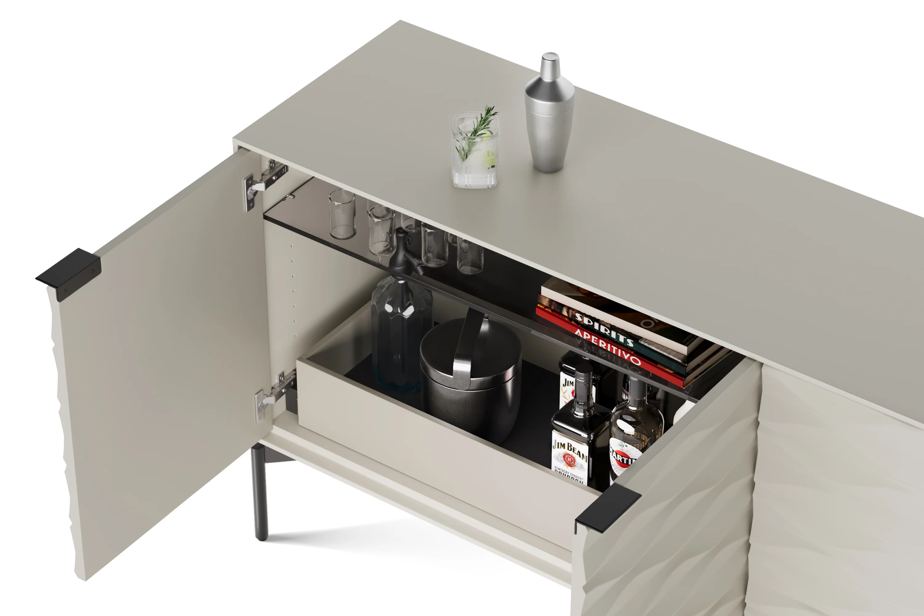 BDI Ripple 7629 Media Storage Credenza - Image 12