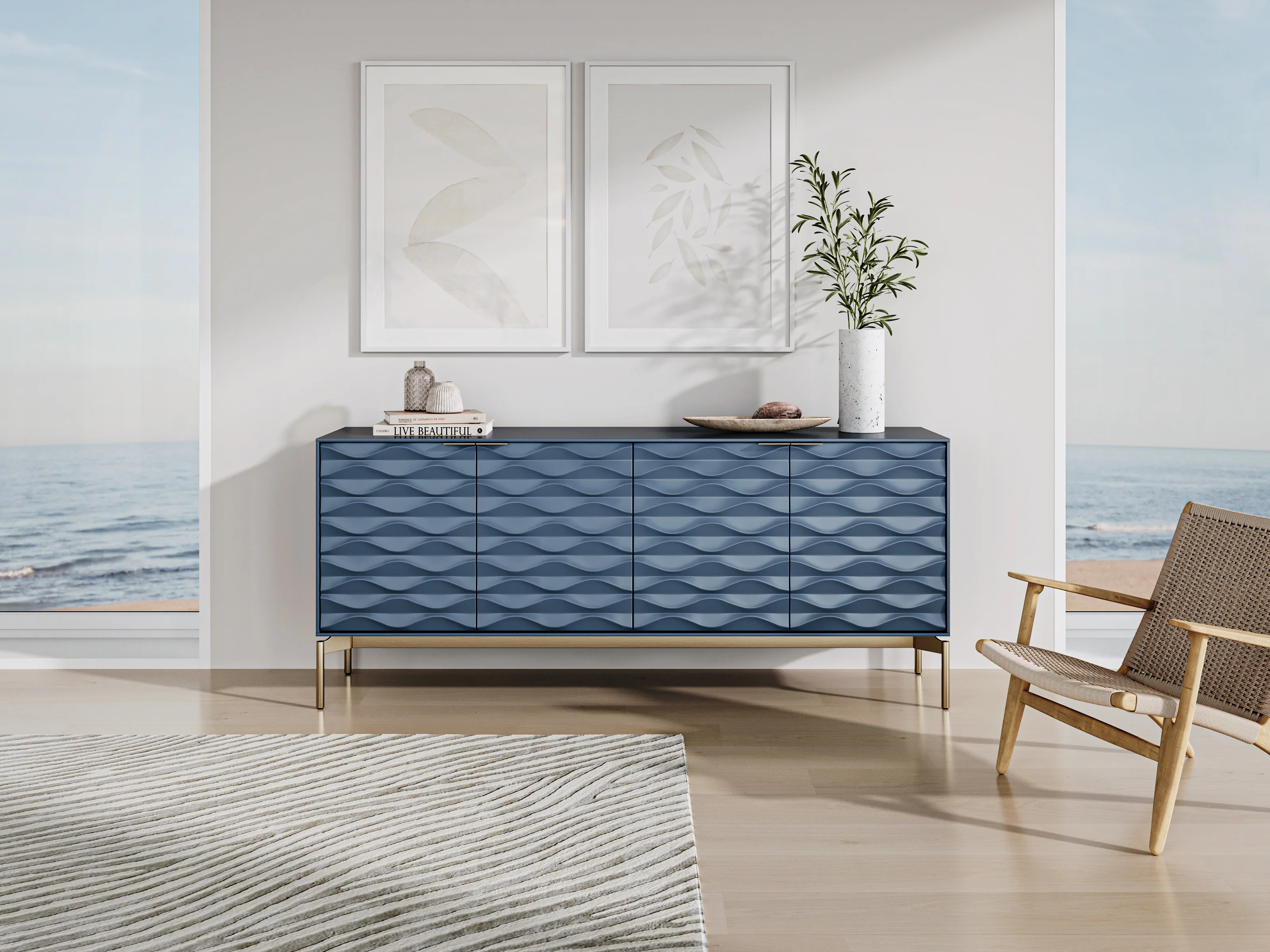 BDI Ripple 7629 Media Storage Credenza - Image 13