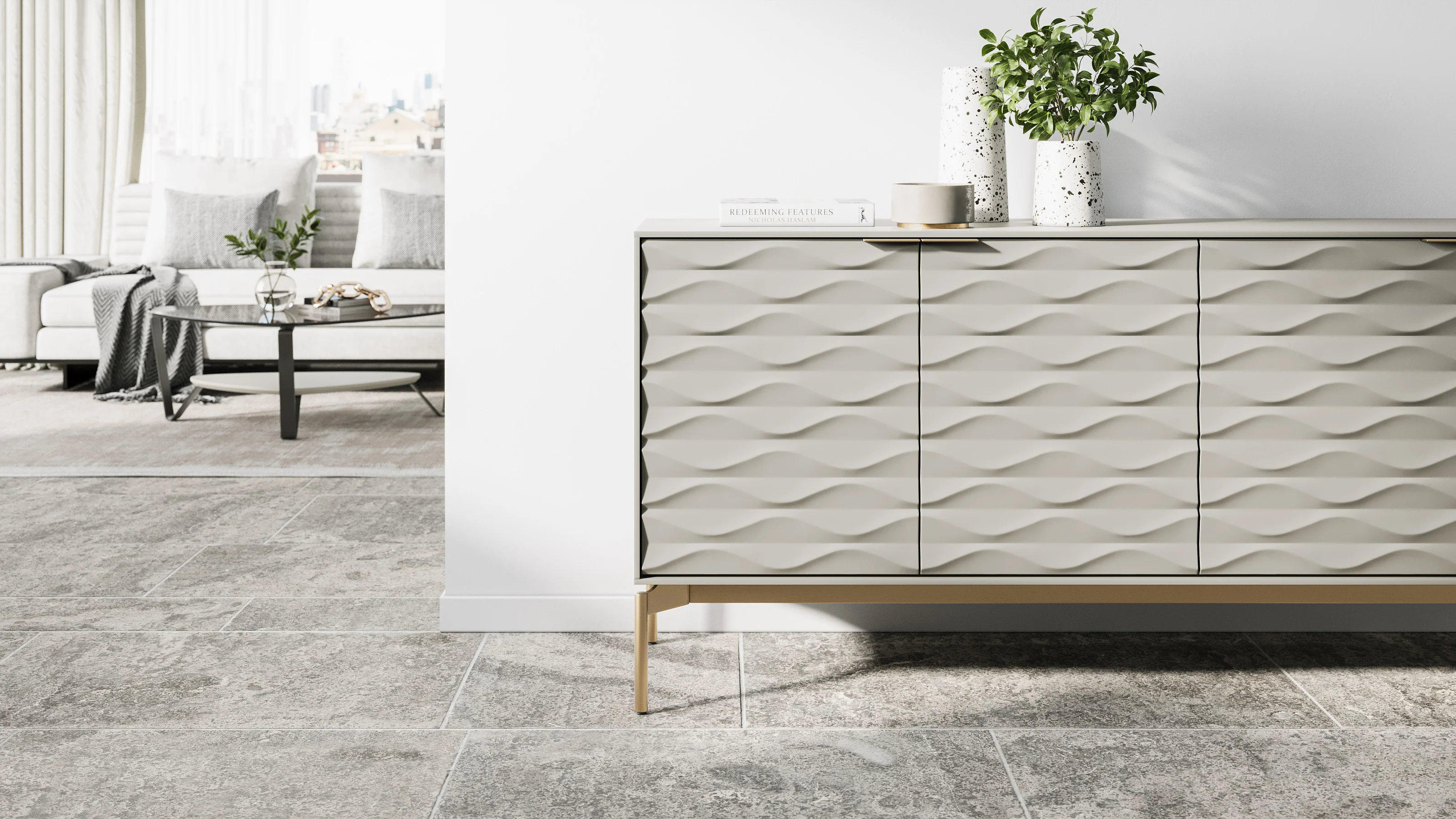 BDI Ripple 7629 Media Storage Credenza - Image 15