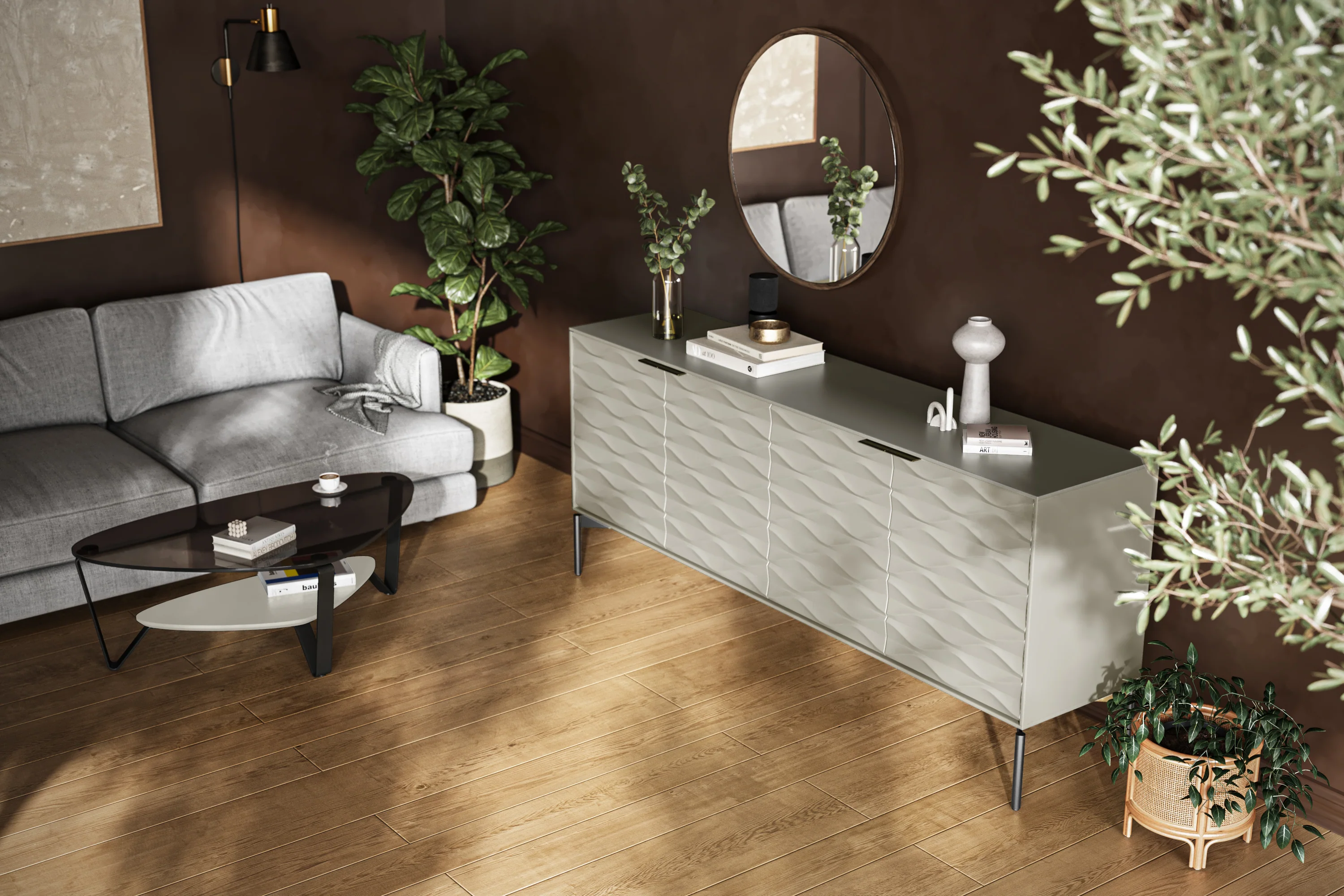 BDI Ripple 7629 Media Storage Credenza - Image 18