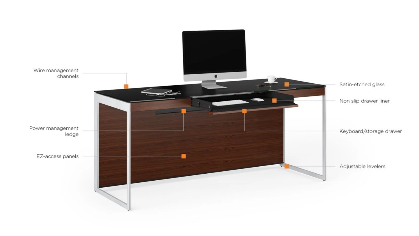 BDI Sequel 6101 Modern Office Desk - Image 13