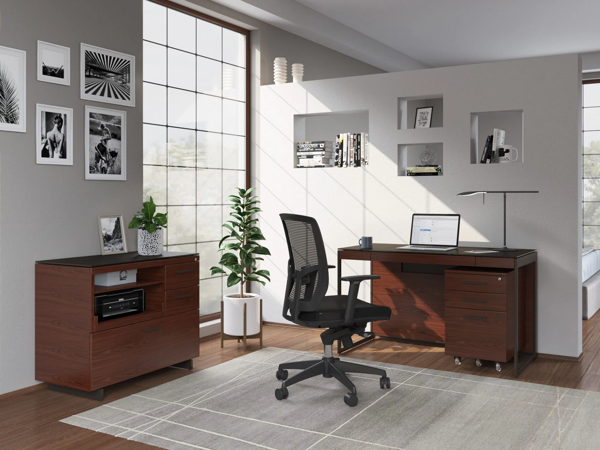 BDI Sequel 6117 Multifunction Storage & Printer Cabinet - Image 12