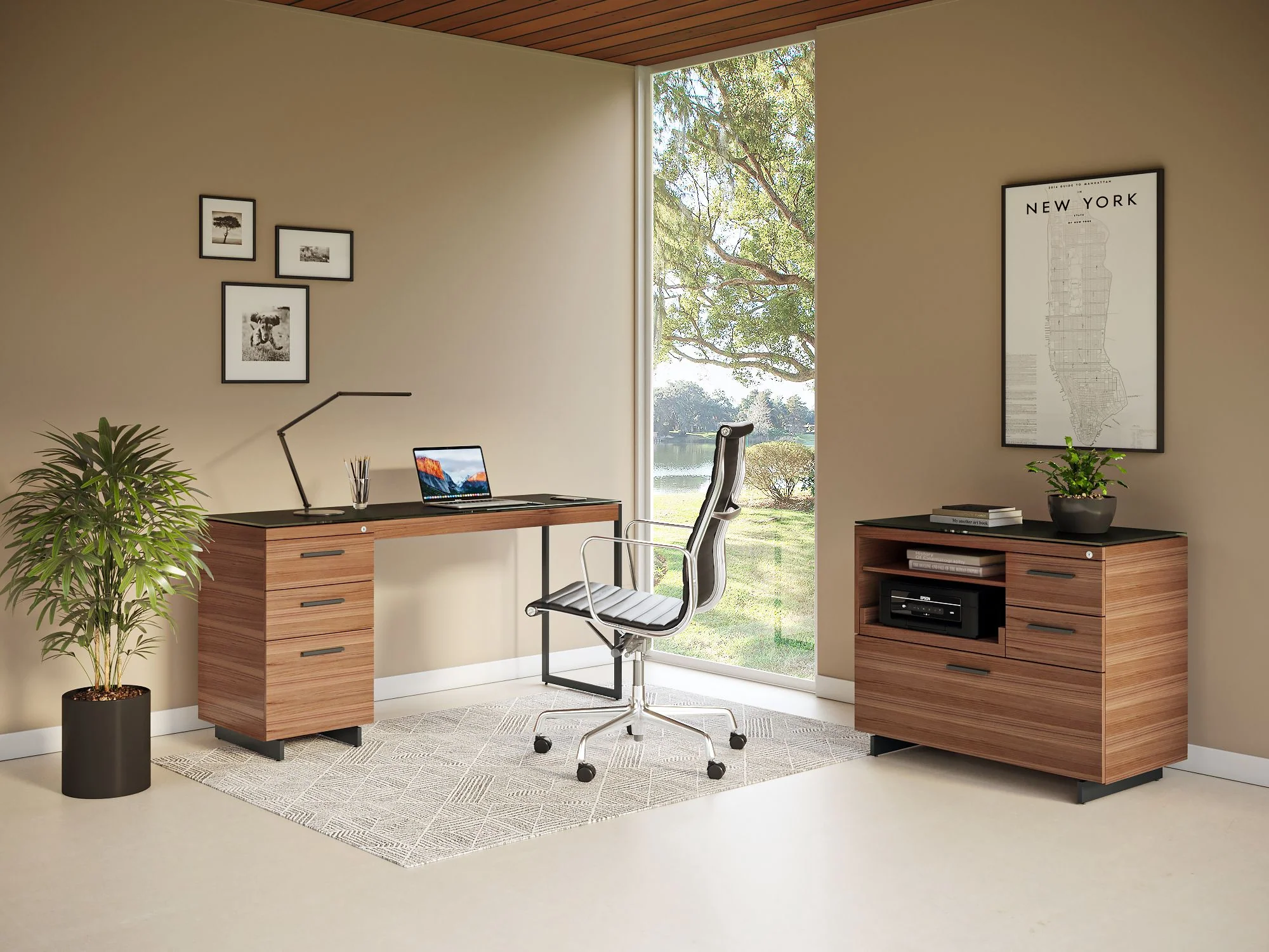 BDI Sequel 6117 Multifunction Storage & Printer Cabinet - Image 13