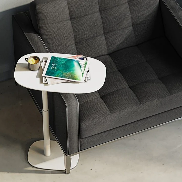BDI Serif 1045 Lift Height Adjustable Laptop & Side Table - Image 10