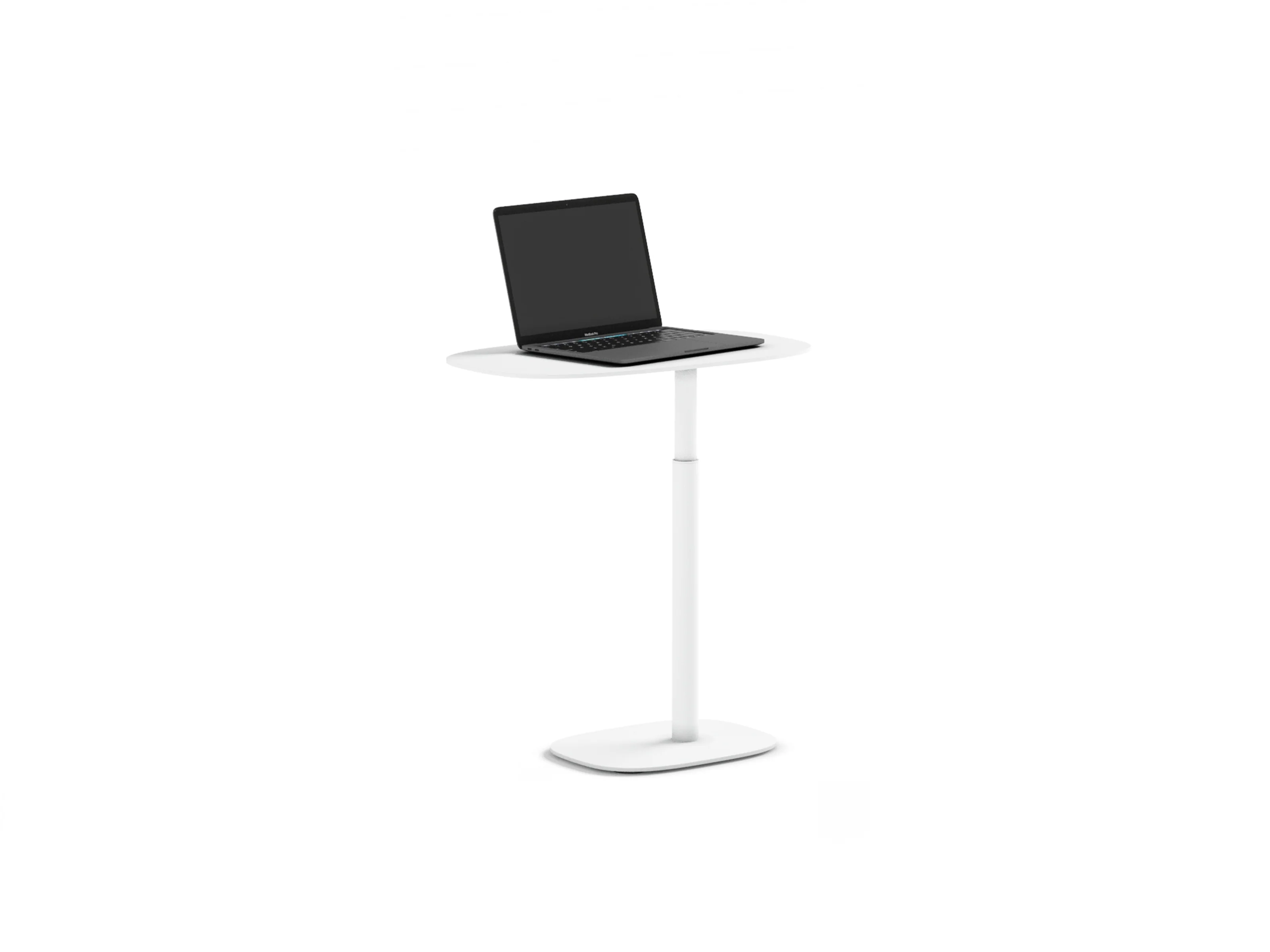 BDI Serif 1045 Lift Height Adjustable Laptop & Side Table - Image 9
