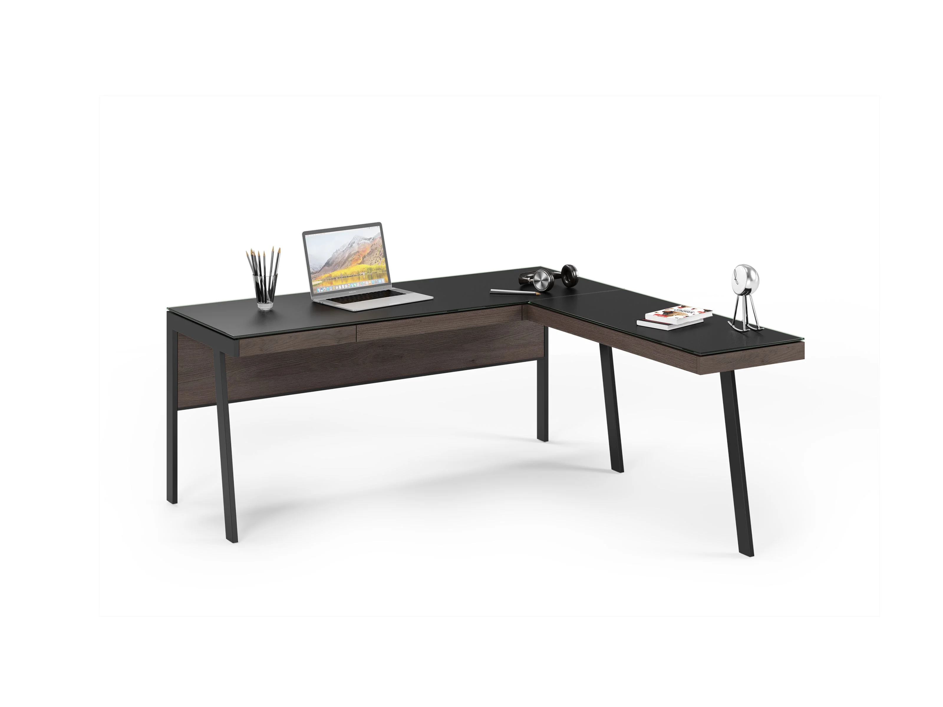 BDI Sigma 6902 Modern Office Desk Return - Image 2