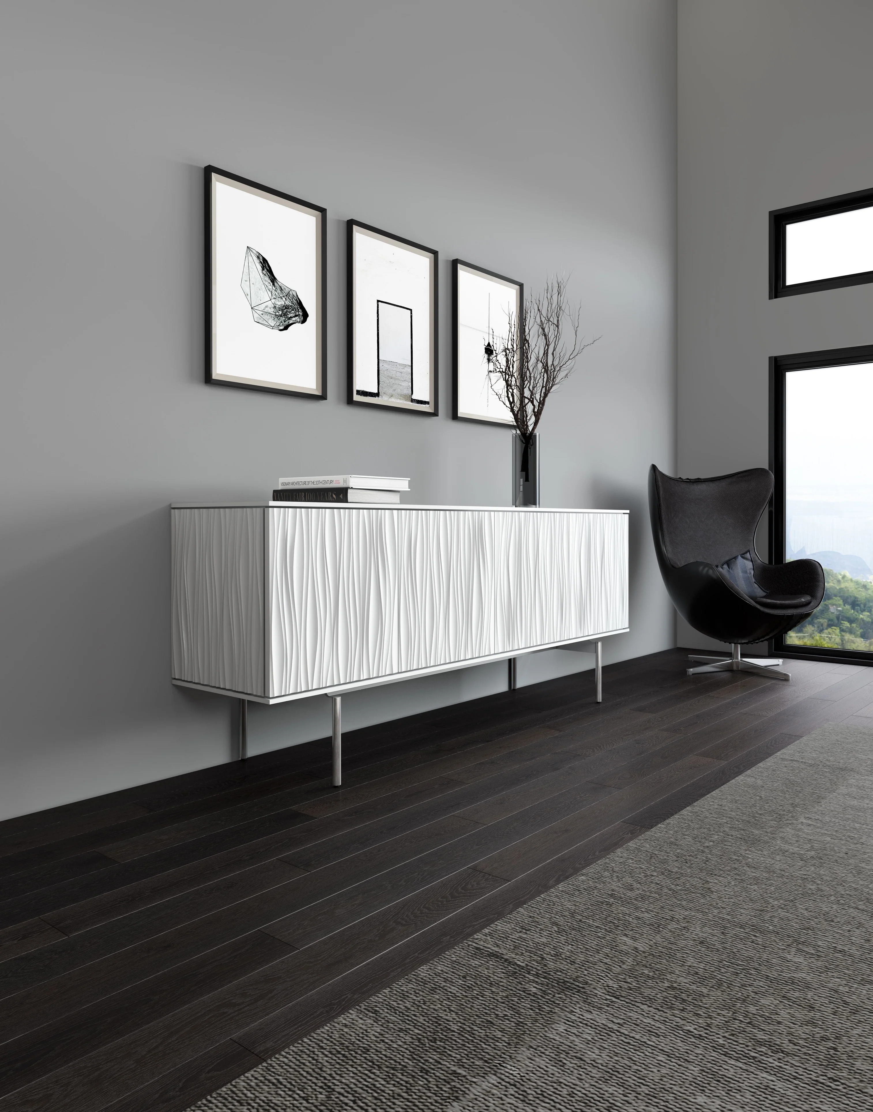 BDI Tanami 7109 Storage Credenza & Media Console - Image 8