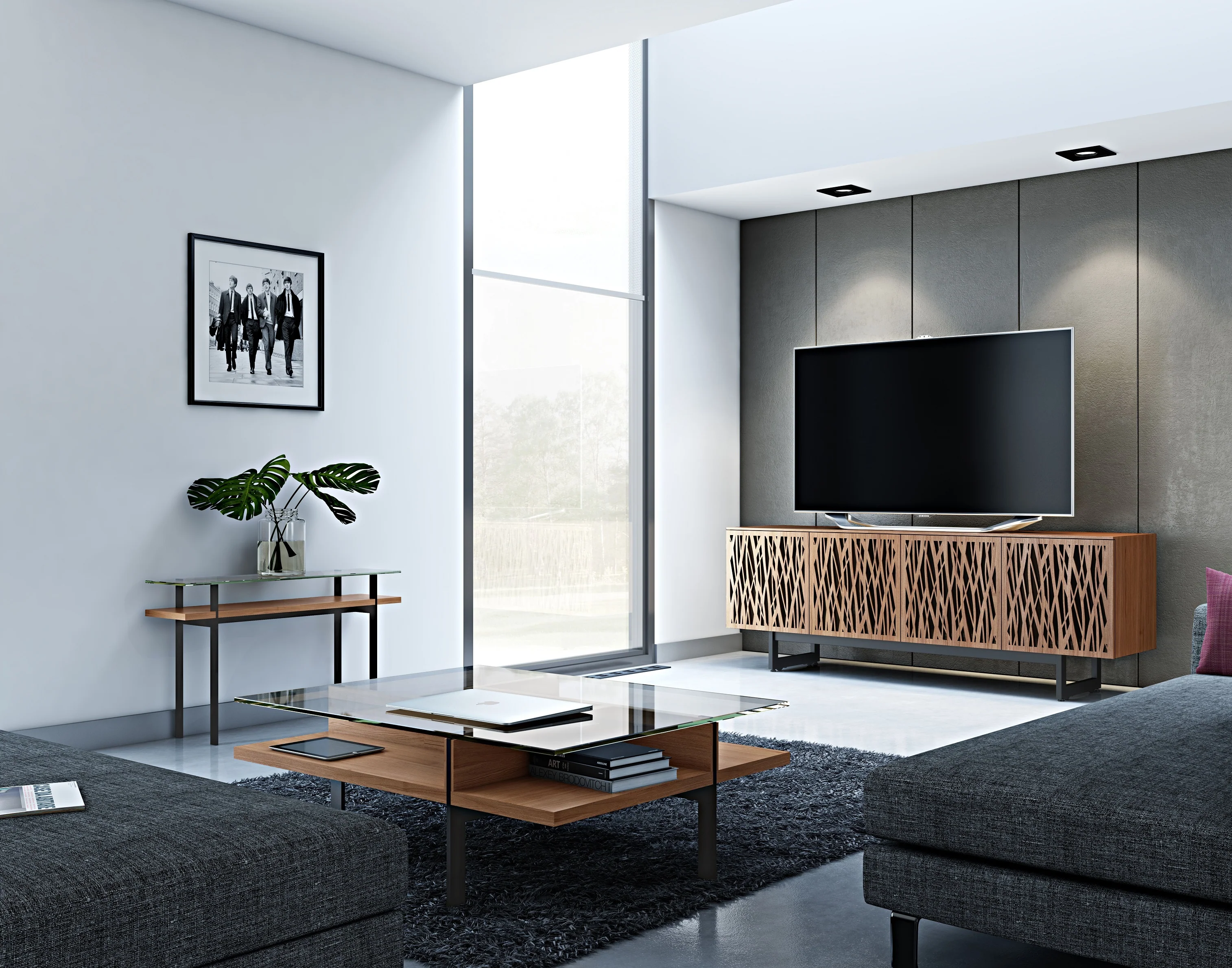 BDI Terrace 1152 Rectangular Coffee Table - Image 3
