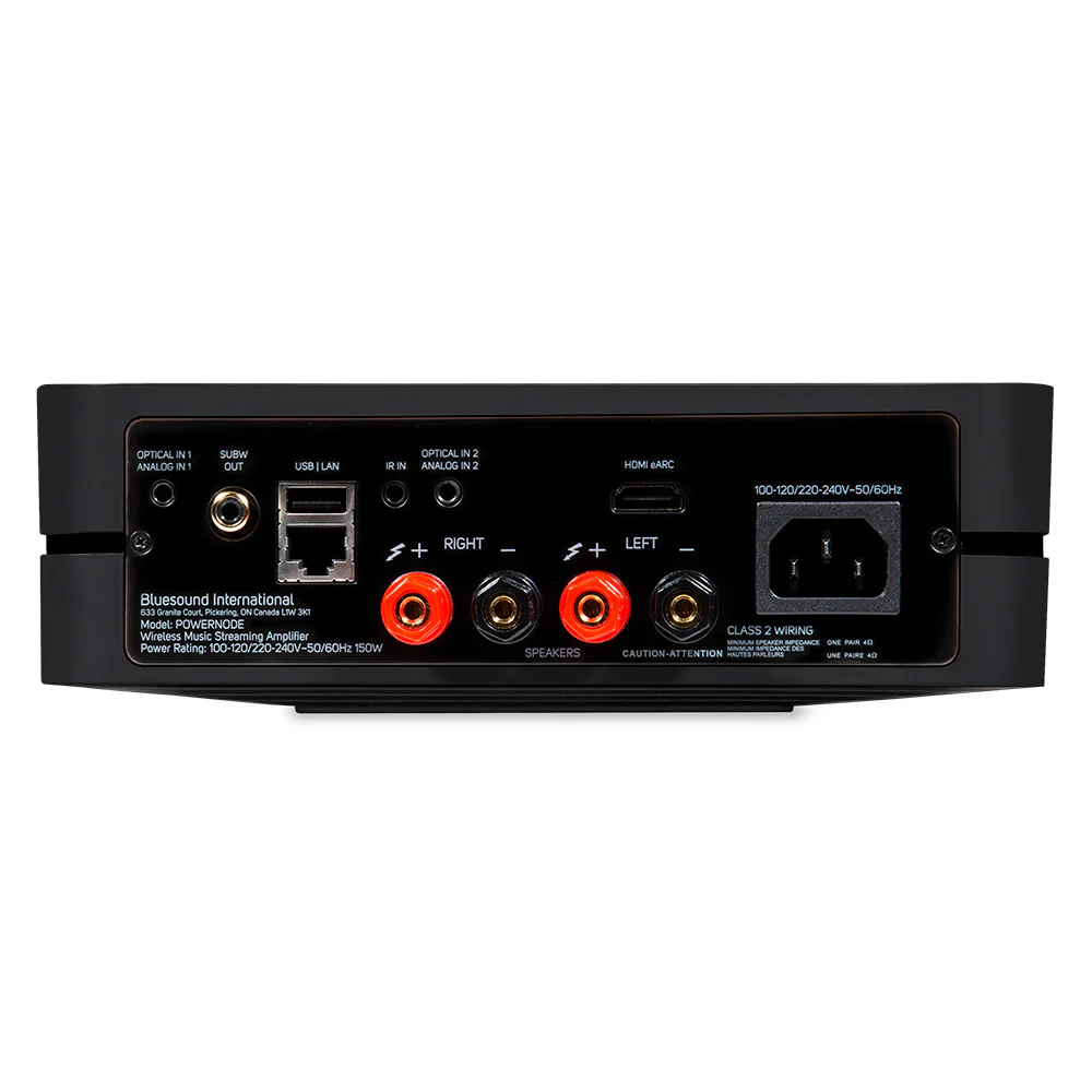 Bluesound POWERNODE Wireless Multi-Room Music Streaming Amplifier - Image 3
