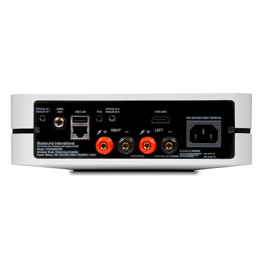 Bluesound POWERNODE Wireless Multi-Room Music Streaming Amplifier - Image 7