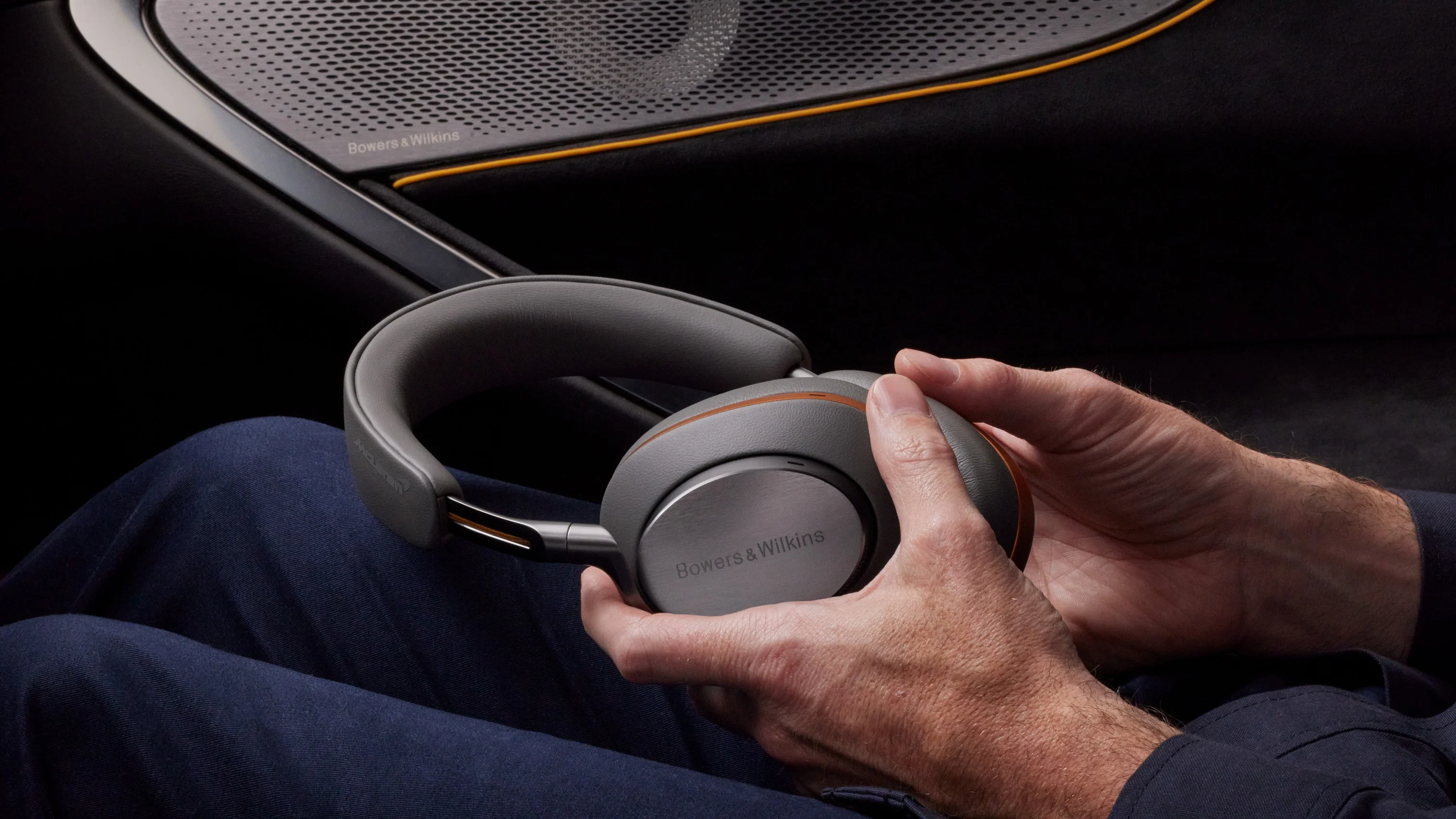 Bowers & Wilkins PX8 Special Edition McLaren Over Ear Noise Cancelling Headphones - Image 10