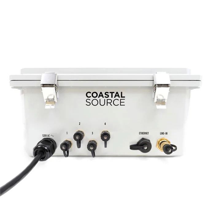 Coastal Source CAS300/4 300W Outdoor Amplifier w. Line In - Image 3