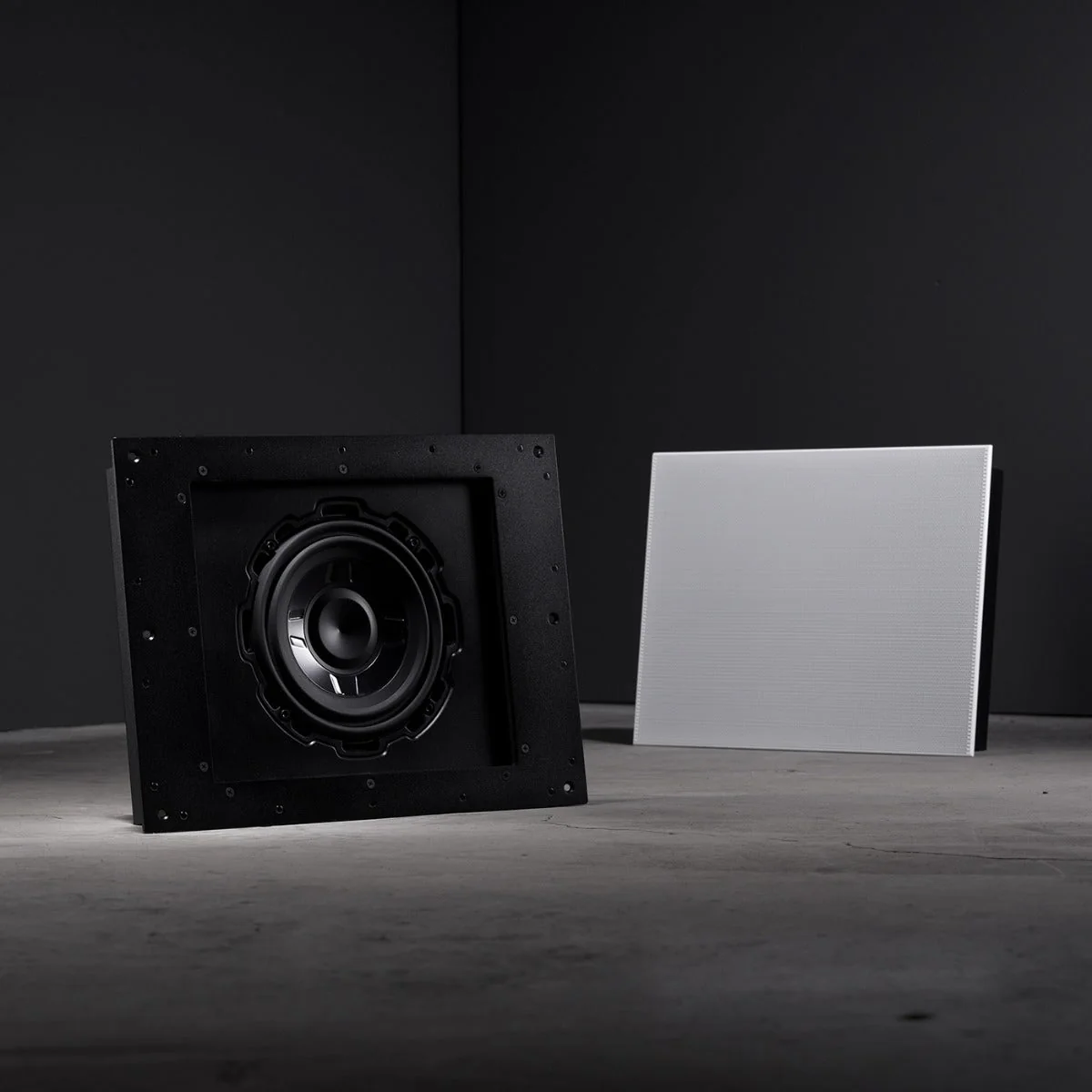 Leon Aaros Series A3-IW-1K 8 Inch In-Wall Subwoofer with (1) L3-1K Amp