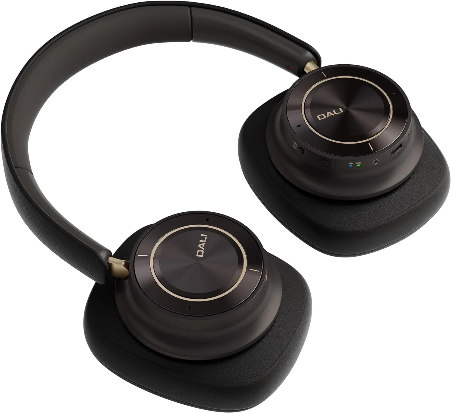 DALI IO-12 HiFi Noise Cancelling Wired & Wireless Headphones (Dark Chocolate) - Image 5