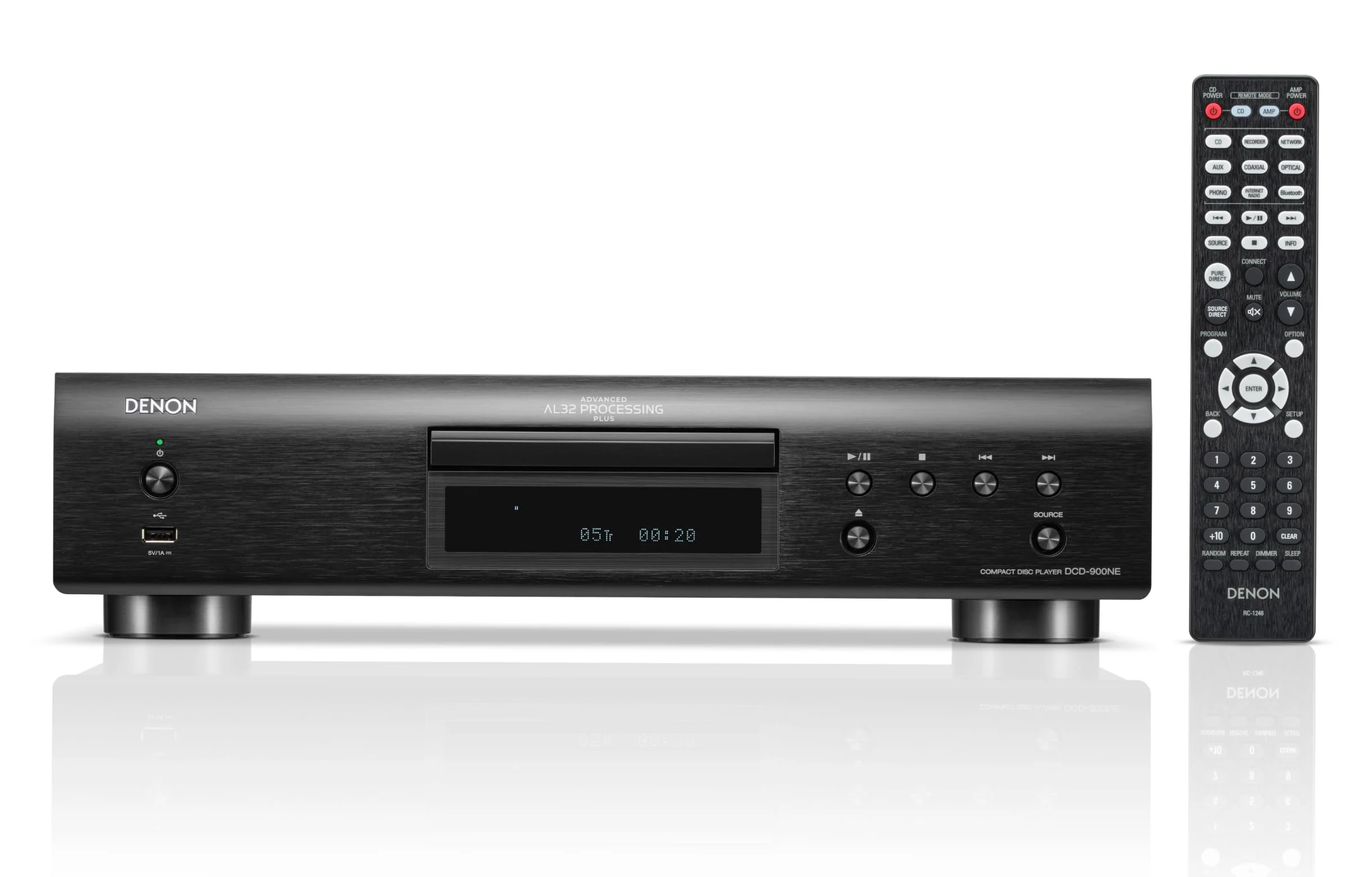 Denon DCD-900NE CD Player with Advanced AL32 Processing Plus & Integrated USB Port - Image 2
