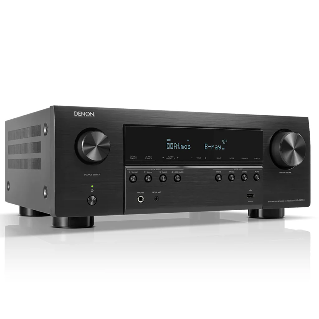 Denon AVR-S970H 7.2 Ch. 90W 8K AV Receiver with HEOS® Built-in