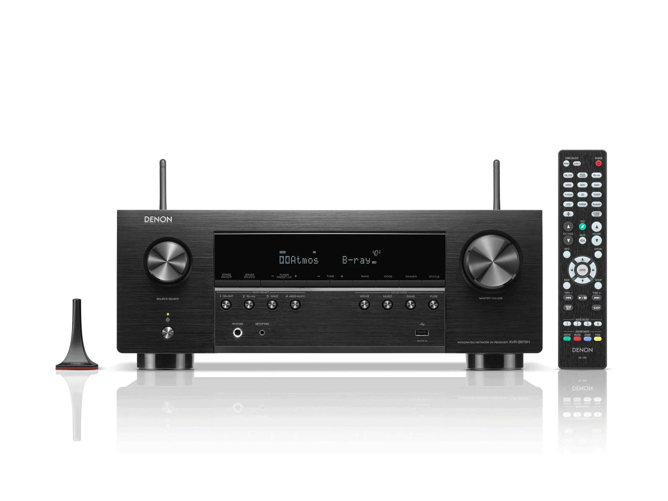 Denon AVR-S970H 7.2 Ch. 90W 8K AV Receiver with HEOS® Built-in - Image 4