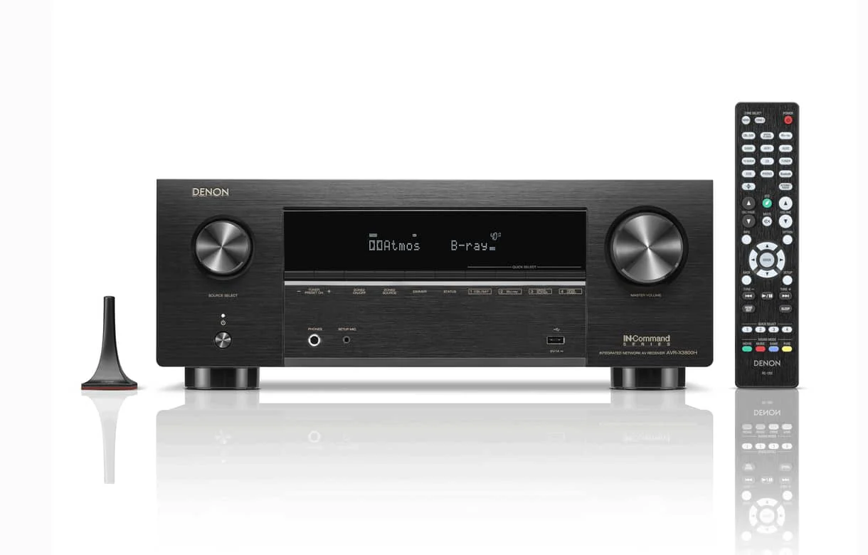 Denon AVR-X3800H 9.4 Channel 8K Home Theater Receiver IMAX Enhanced with Dolby Atmos/DTS:X and HEOS Built-In - Image 4