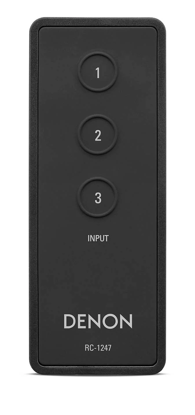 Denon AVS-3BK 3-Port (3 In/1 Out) 8K HDMI Switcher (Black) - Image 6