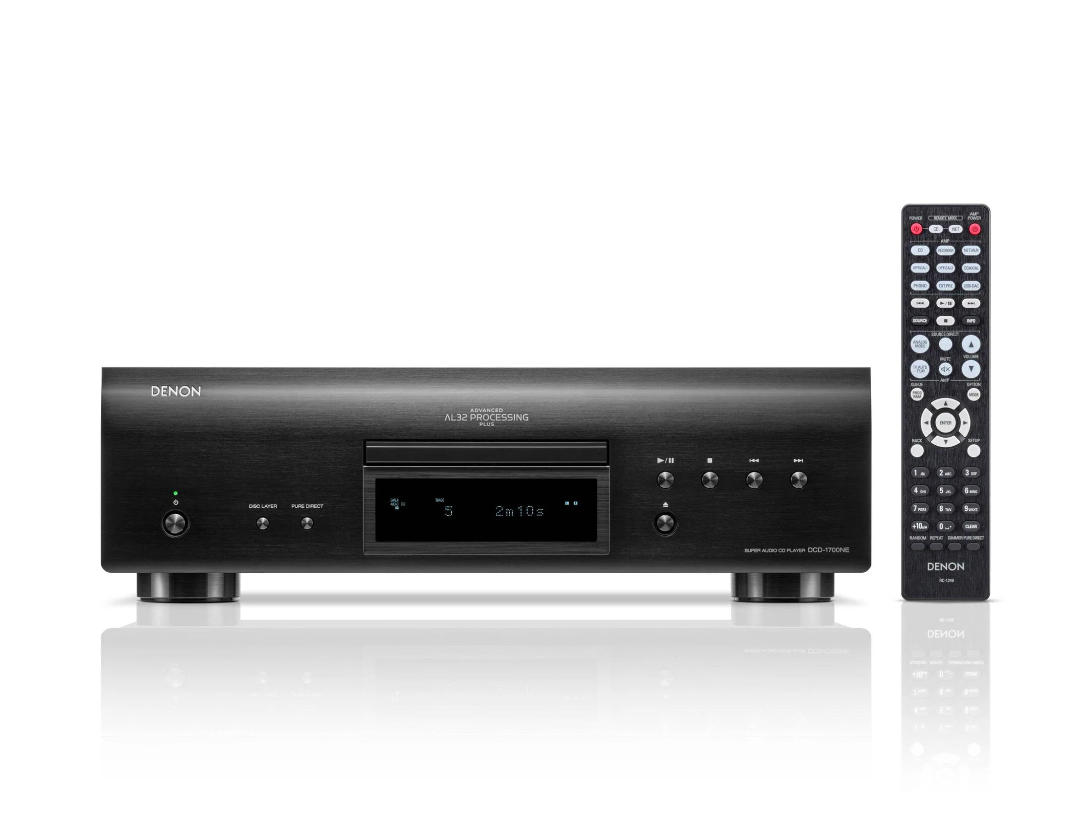 Denon DCD-1700NE CD/SACD Player with Advanced AL32 Processing Plus - Image 3