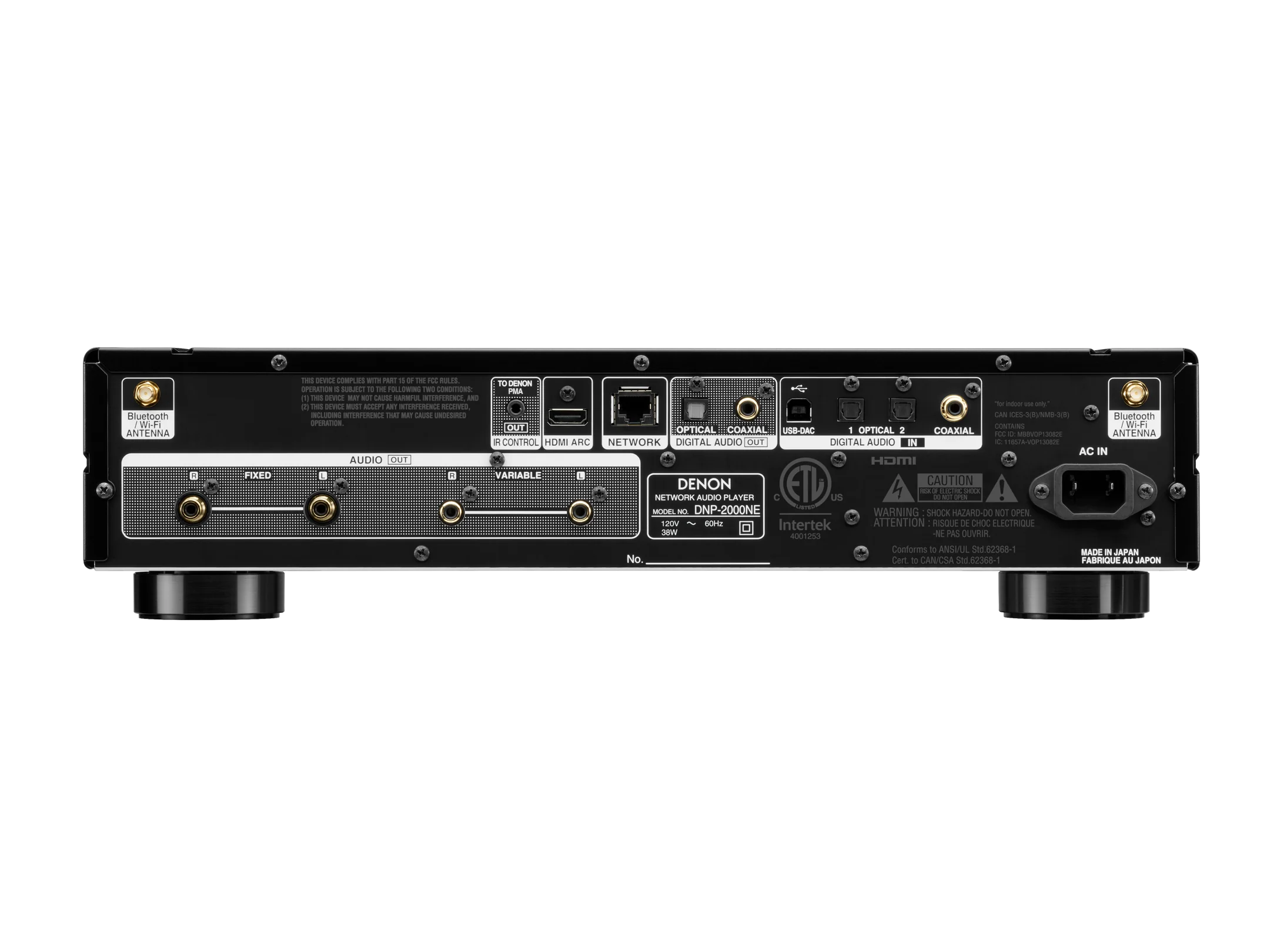Denon DNP-2000NE High-Resolution Audio Streamer with HEOS Built-in - Image 3
